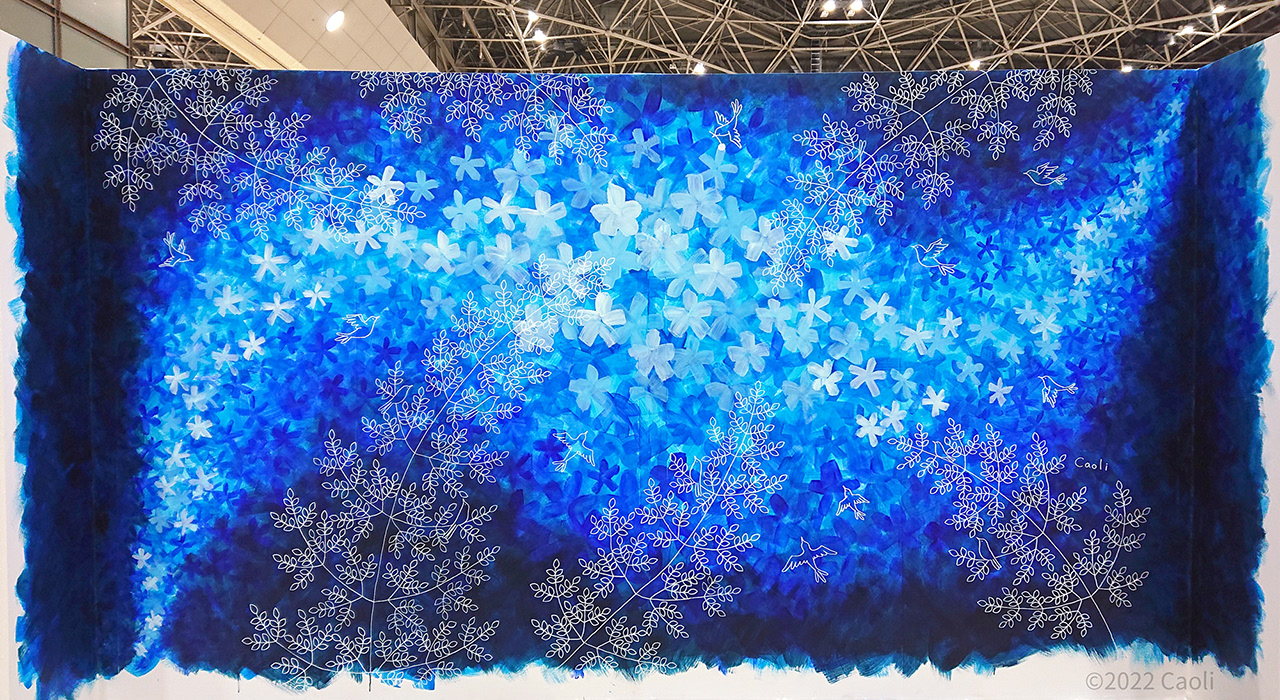 2022.11 デザインフェスタvol.56 3.6m×2.1m