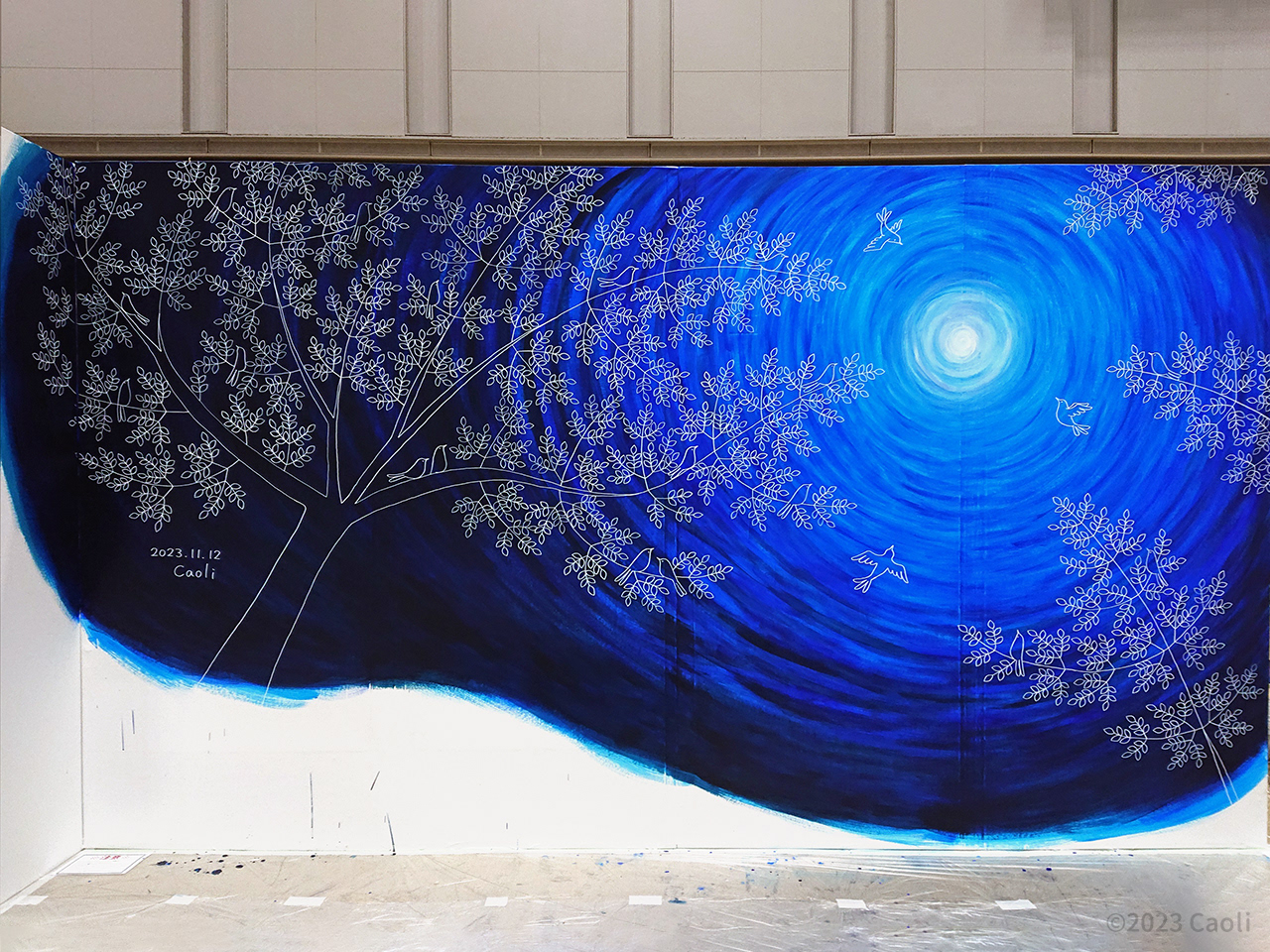 2023.11 デザインフェスタvol.58 3.6m×2.1m