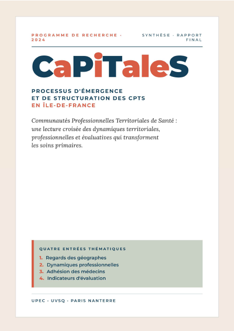 Synthèse du rapport CaPiTaleS