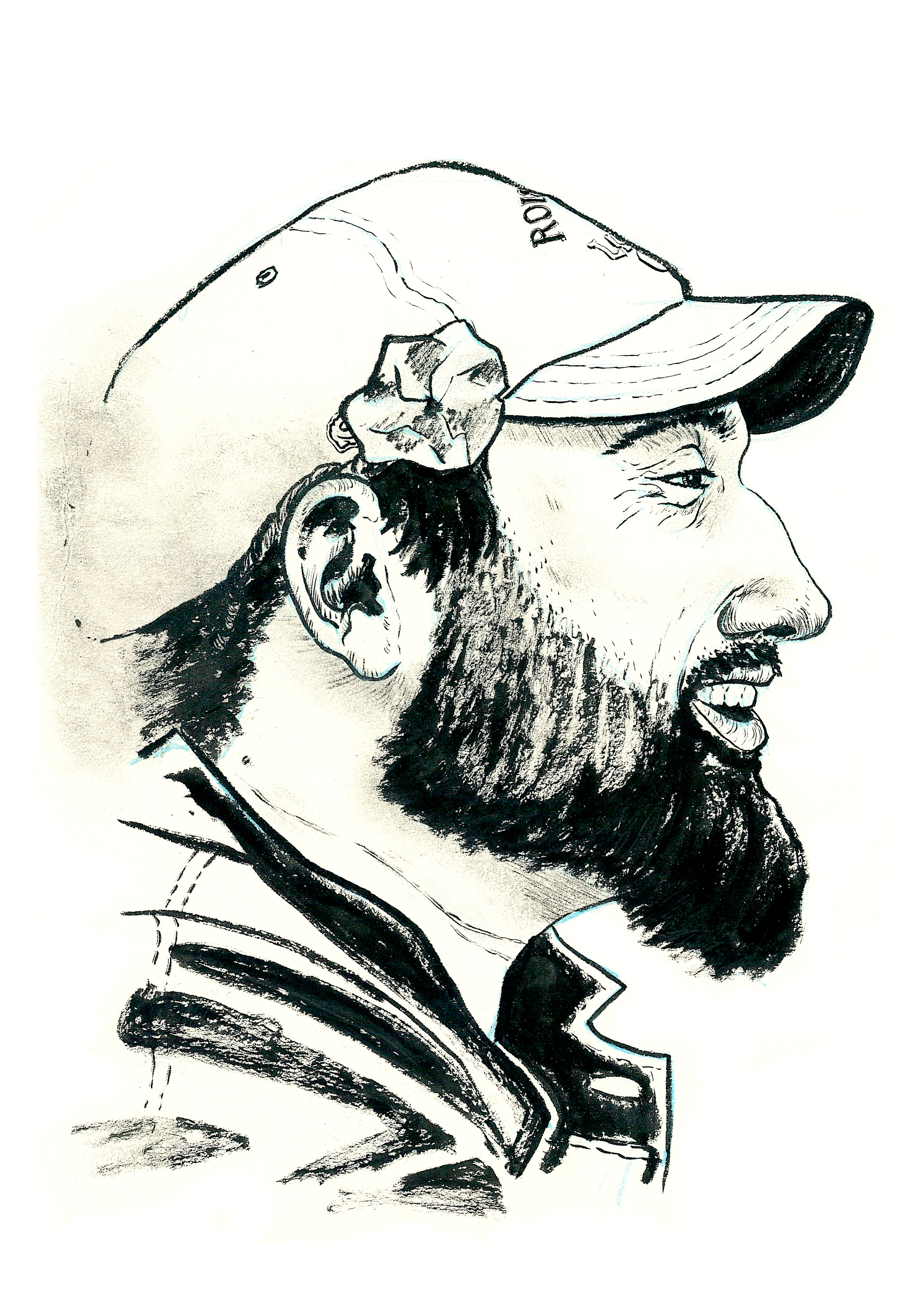 "Portrait" - 2024 - Encre de Chine