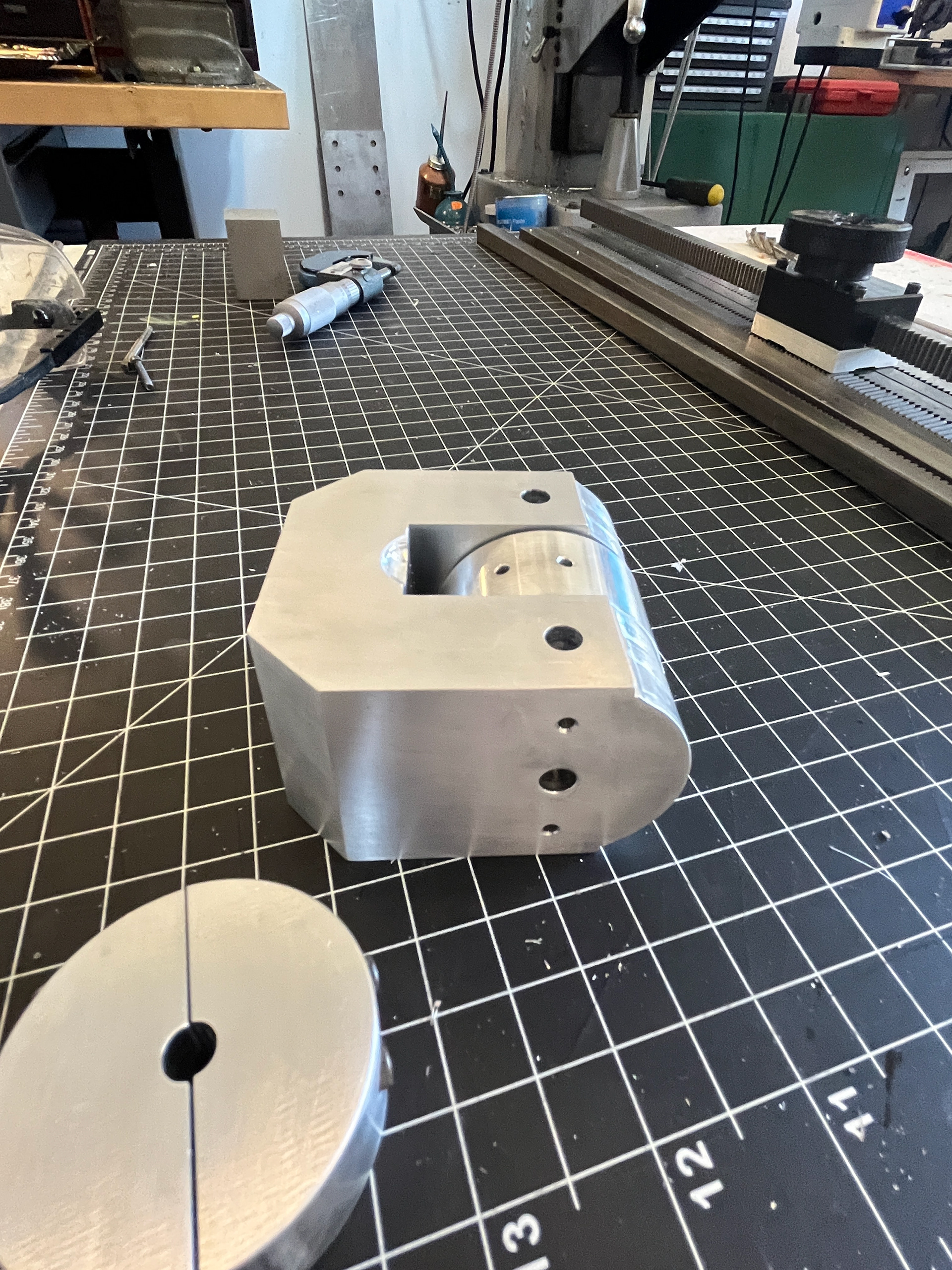 Custom CNC for animatronics client