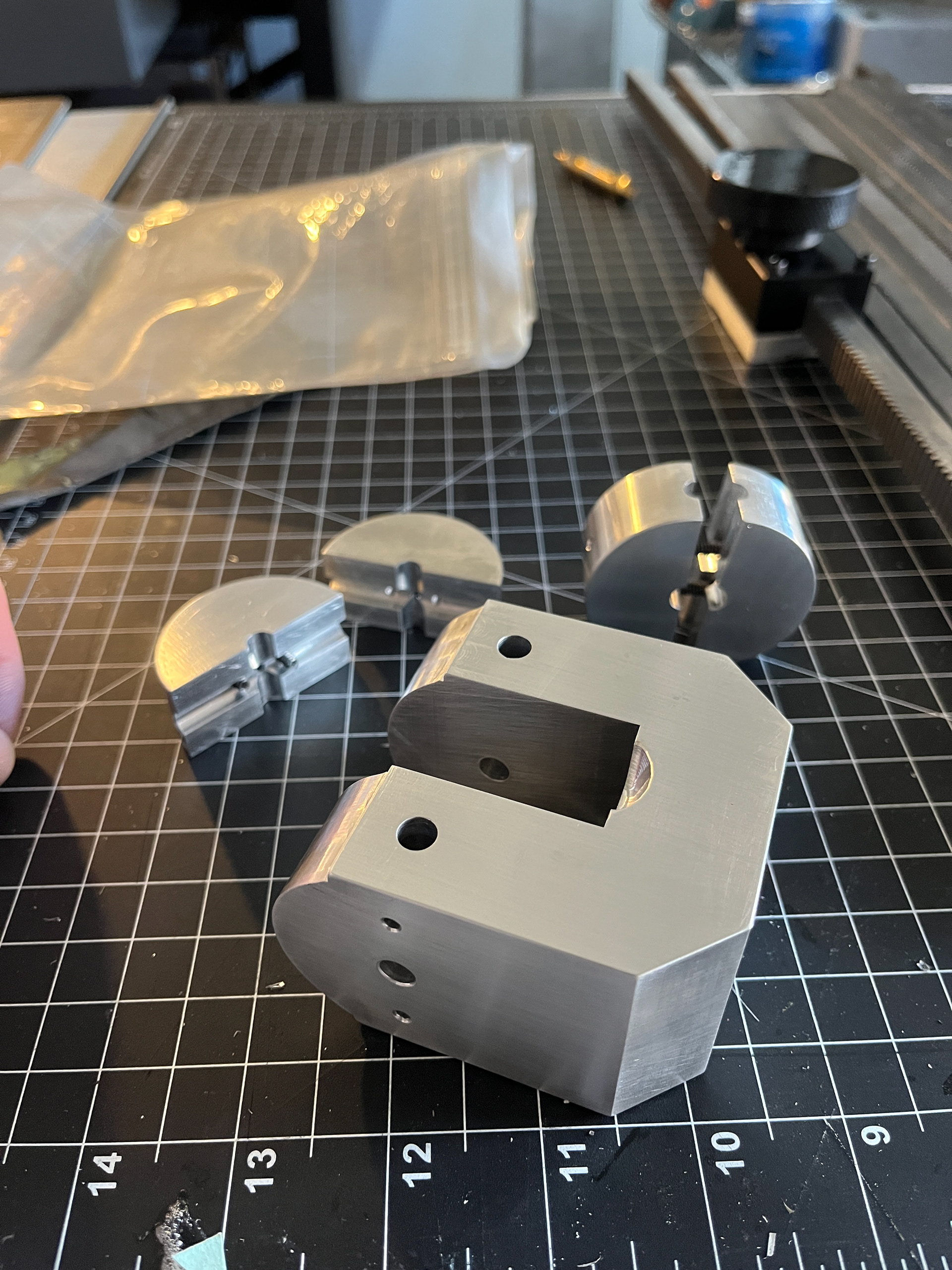 Custom CNC for animatronics client