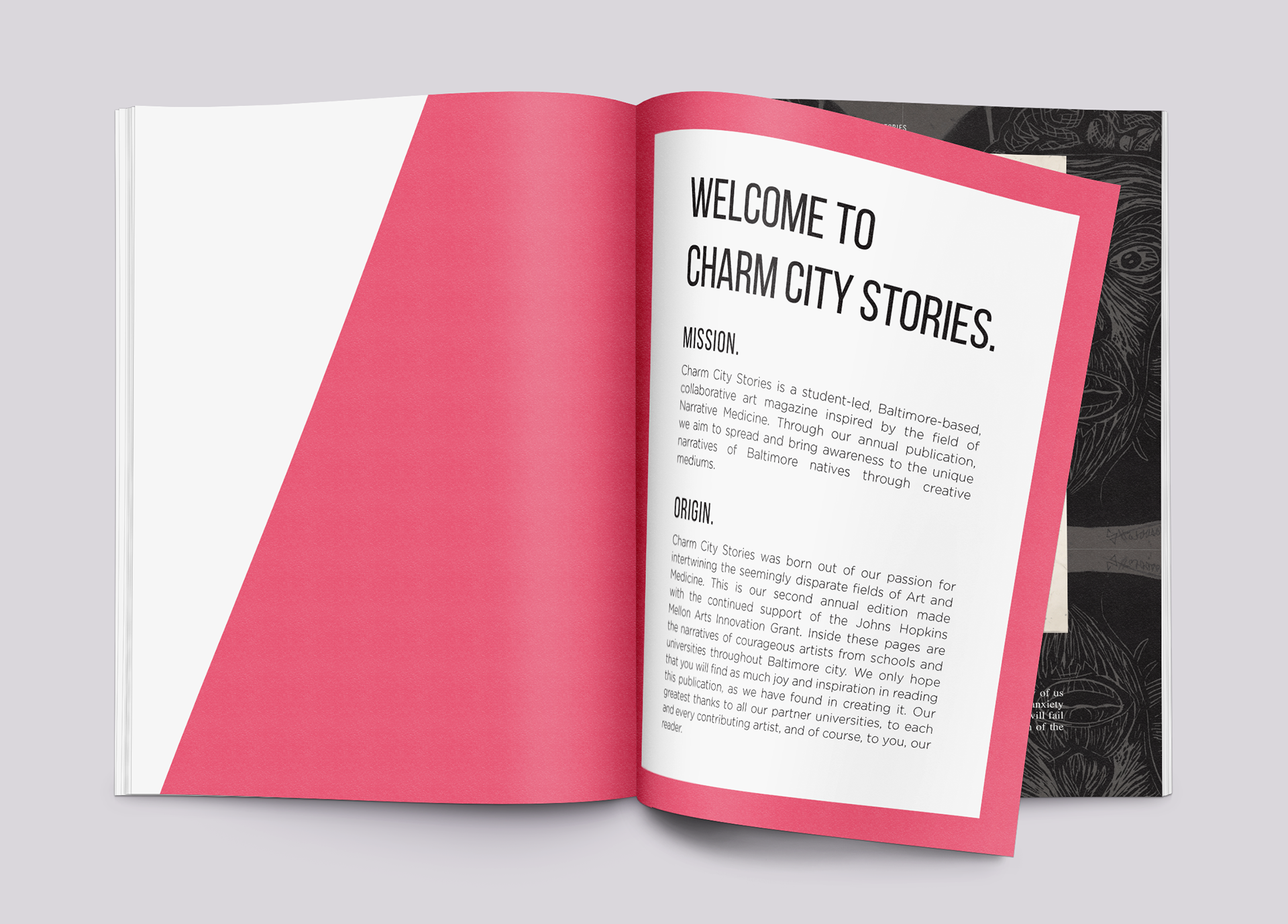 magazine design sample #2