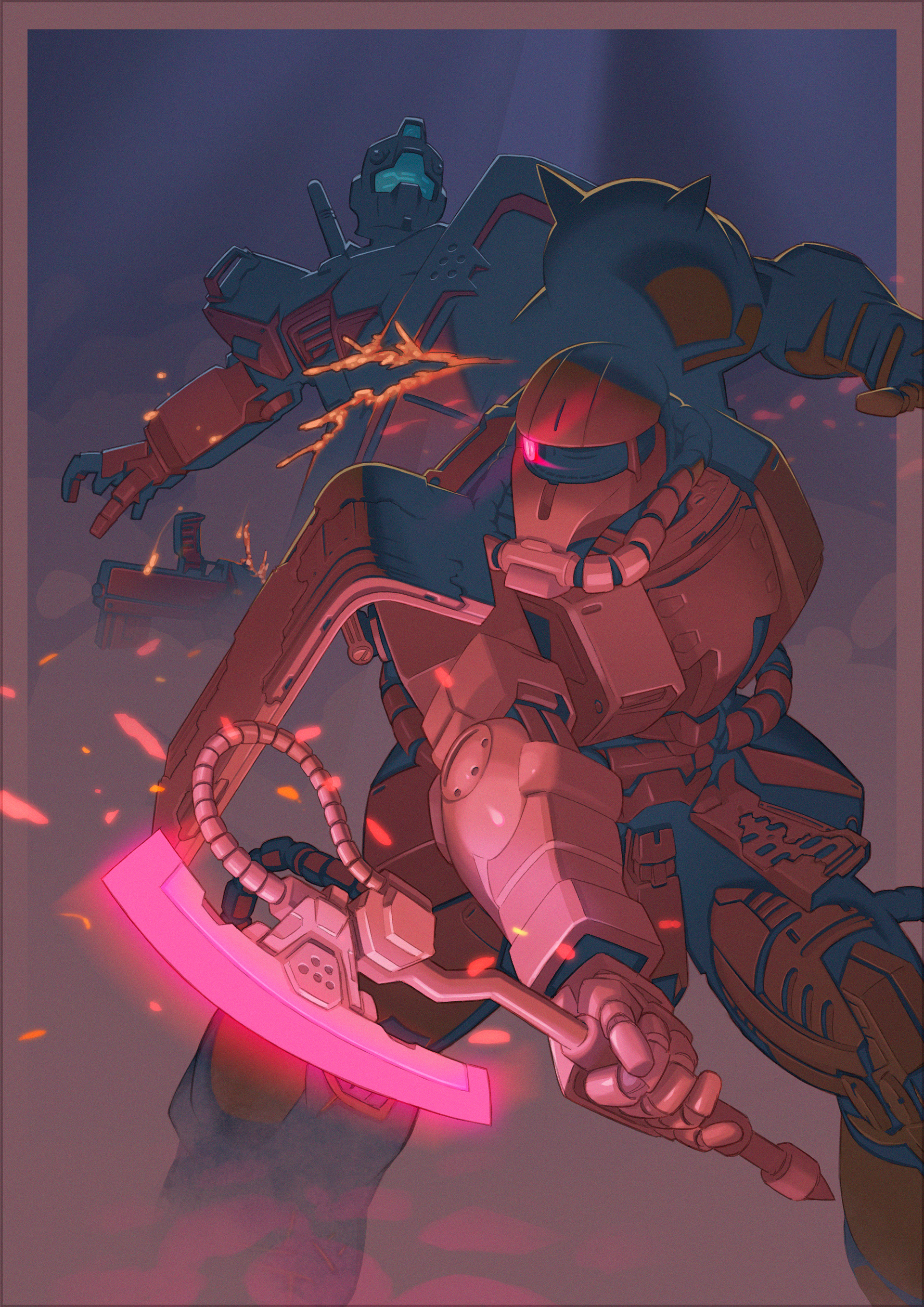 ガンダムシリーズのファンアート