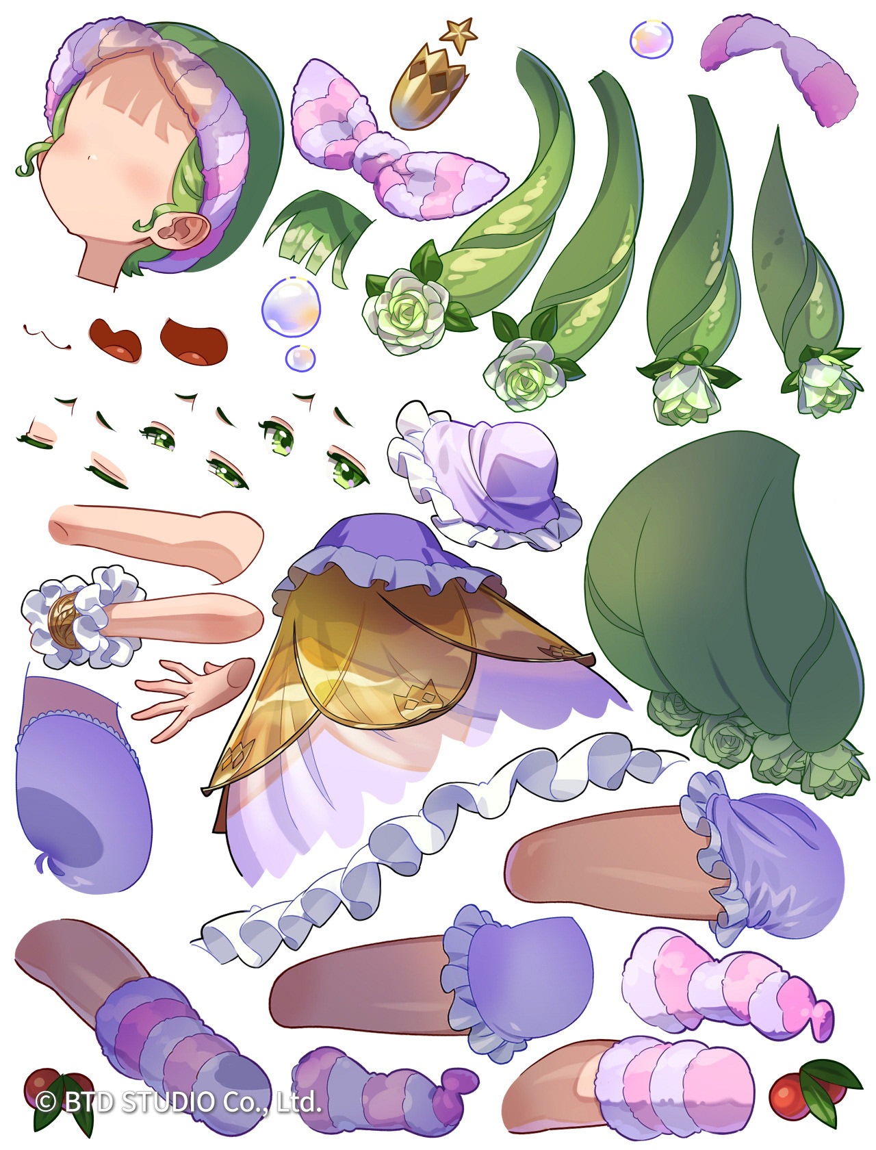 パーツごとの描画