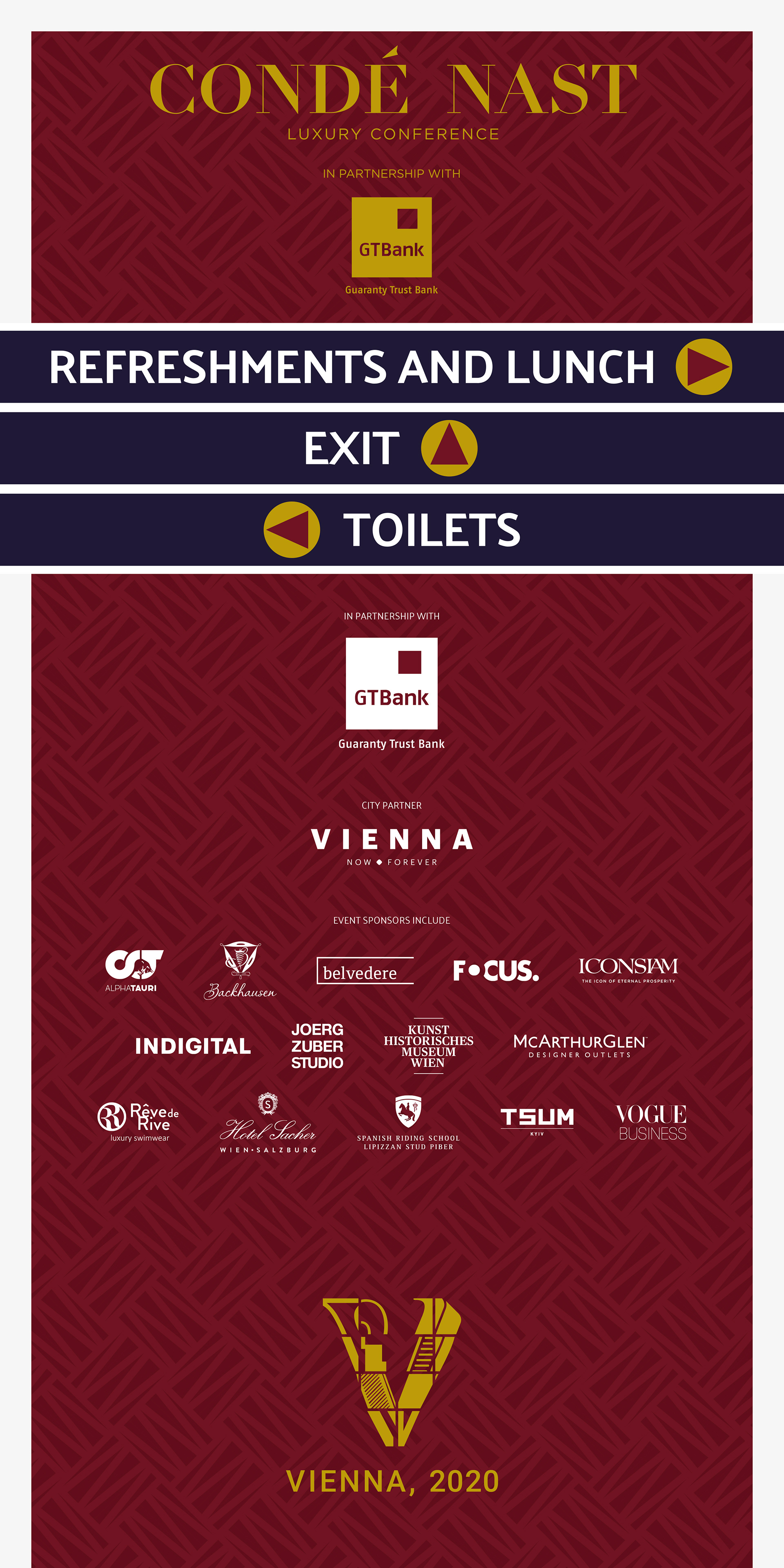 Proposed signage options