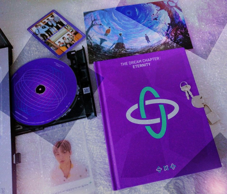 TXT eternity chapter album packaging