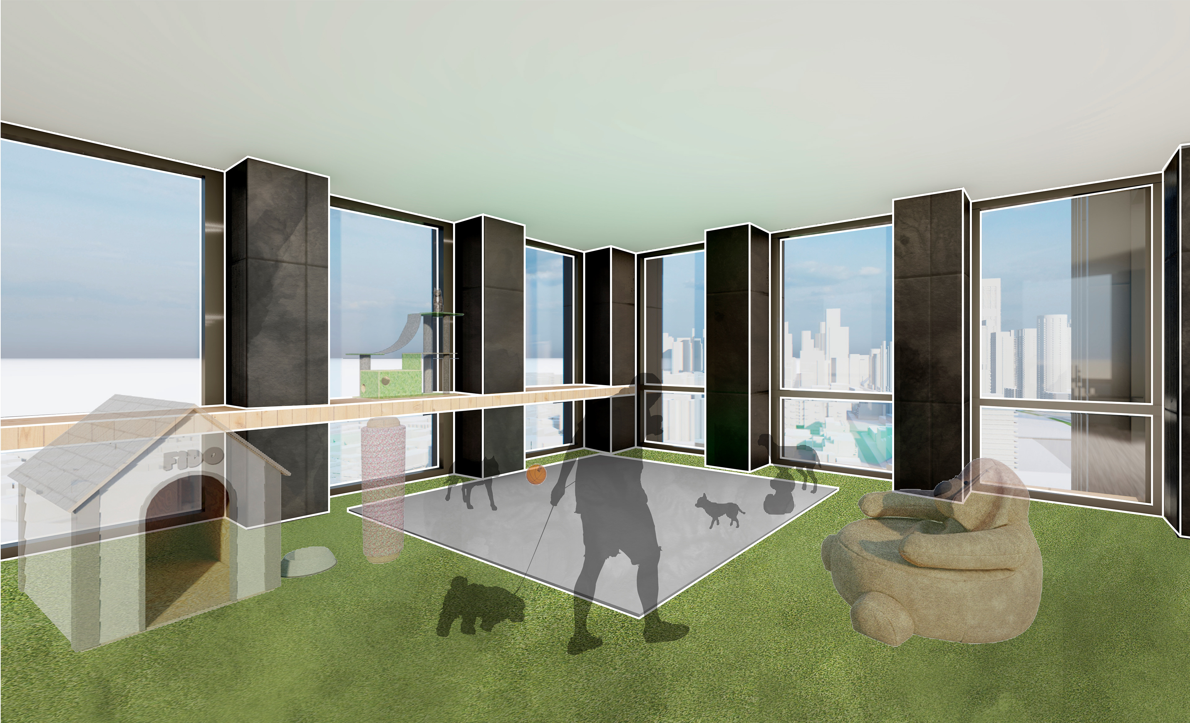 ZONA DE MASCOTAS/ PET AREA