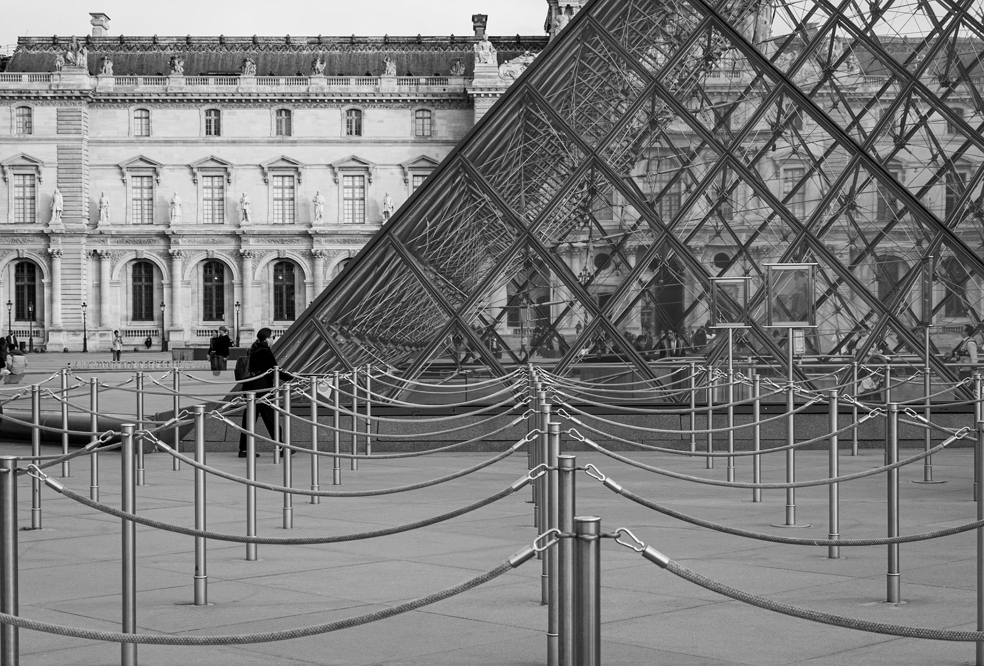 Late afternoon visit to the Louvre