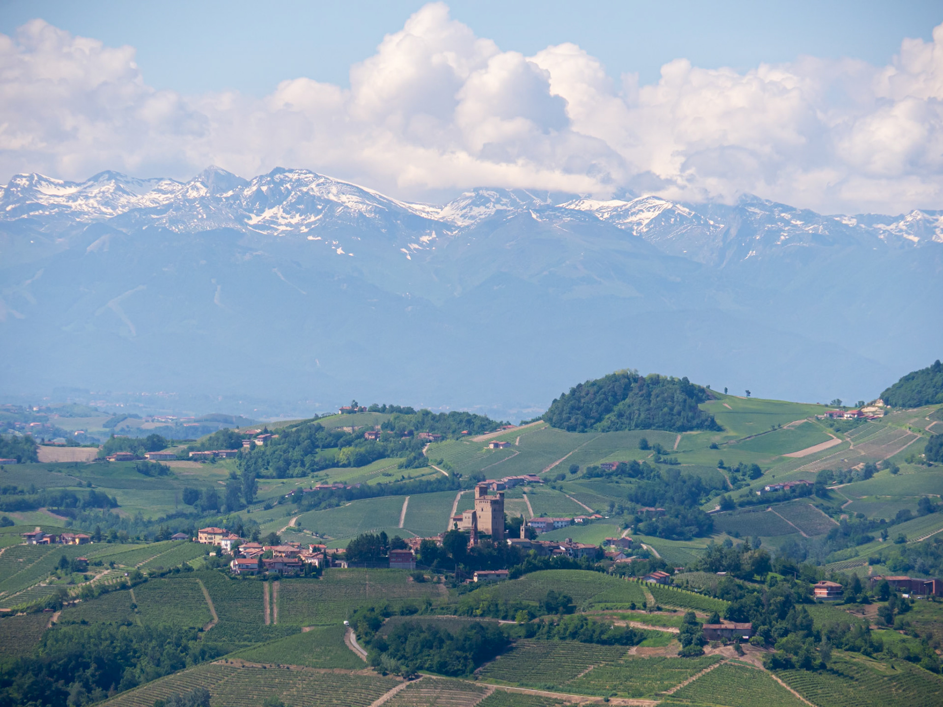 The view from the lookout point was splendid [Diano d'Alba, Piemonte, Italy]