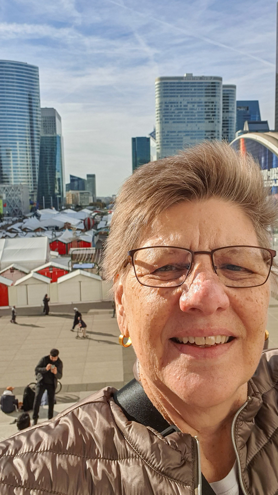We were all totally enthralled by the Grande Arche and the surrounding plaza [Paris, Île-de-France, France]