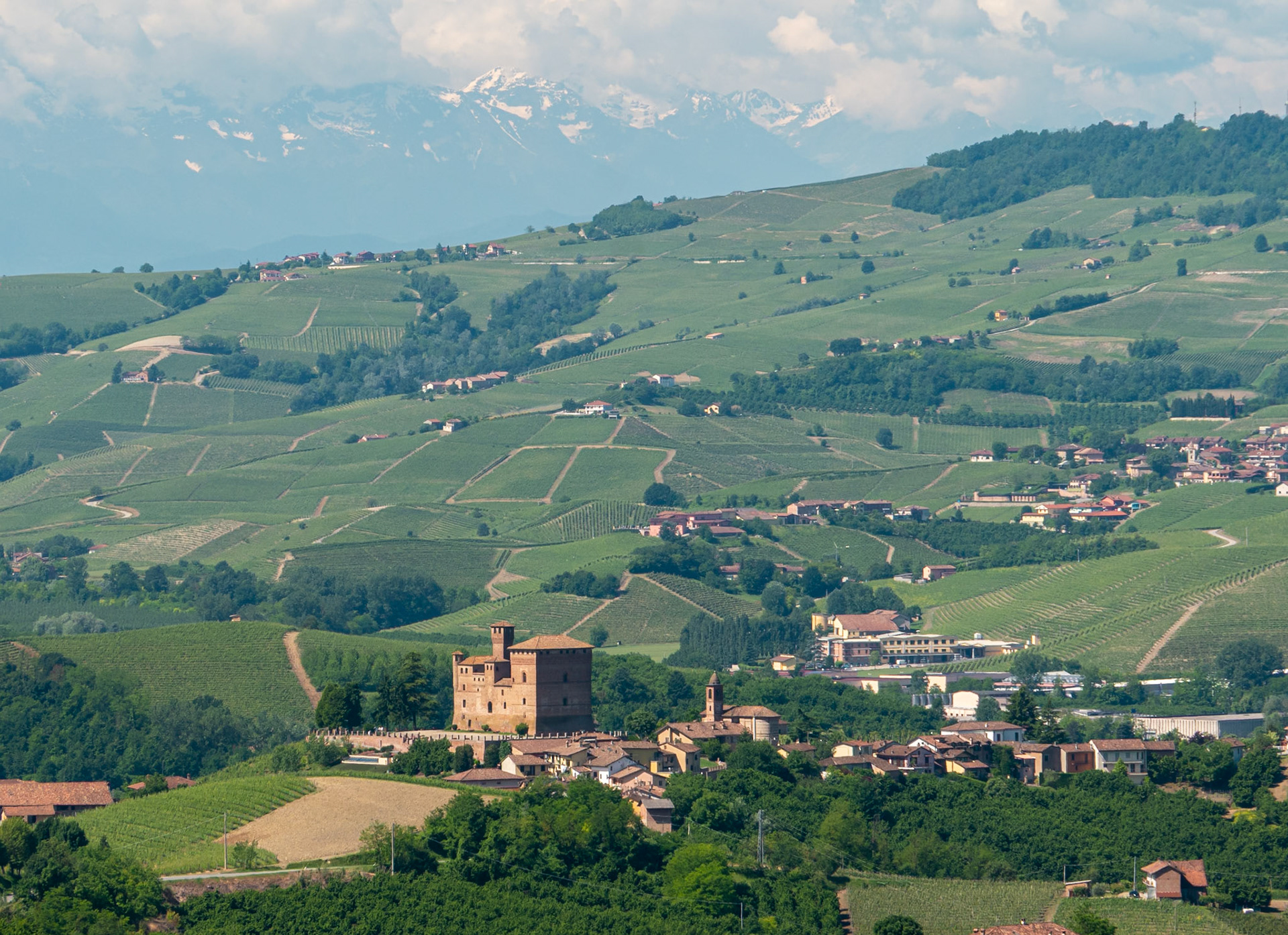 We took a drive through the lovely countryside near our lodgings [Provincia di Cuneo, Piemonte, Italy]