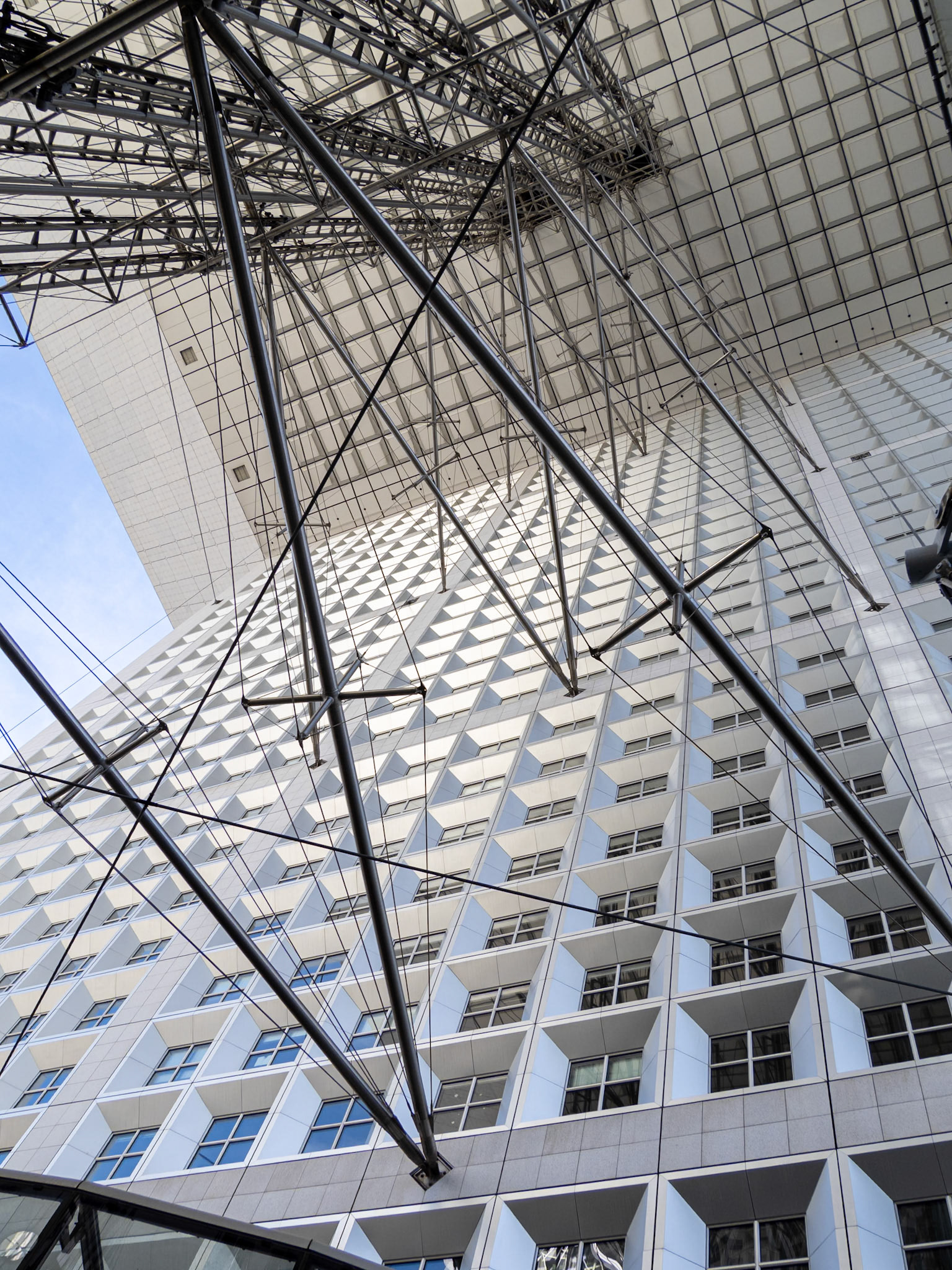 We were all totally enthralled by the Grande Arche and the surrounding plaza [Paris, Île-de-France, France]