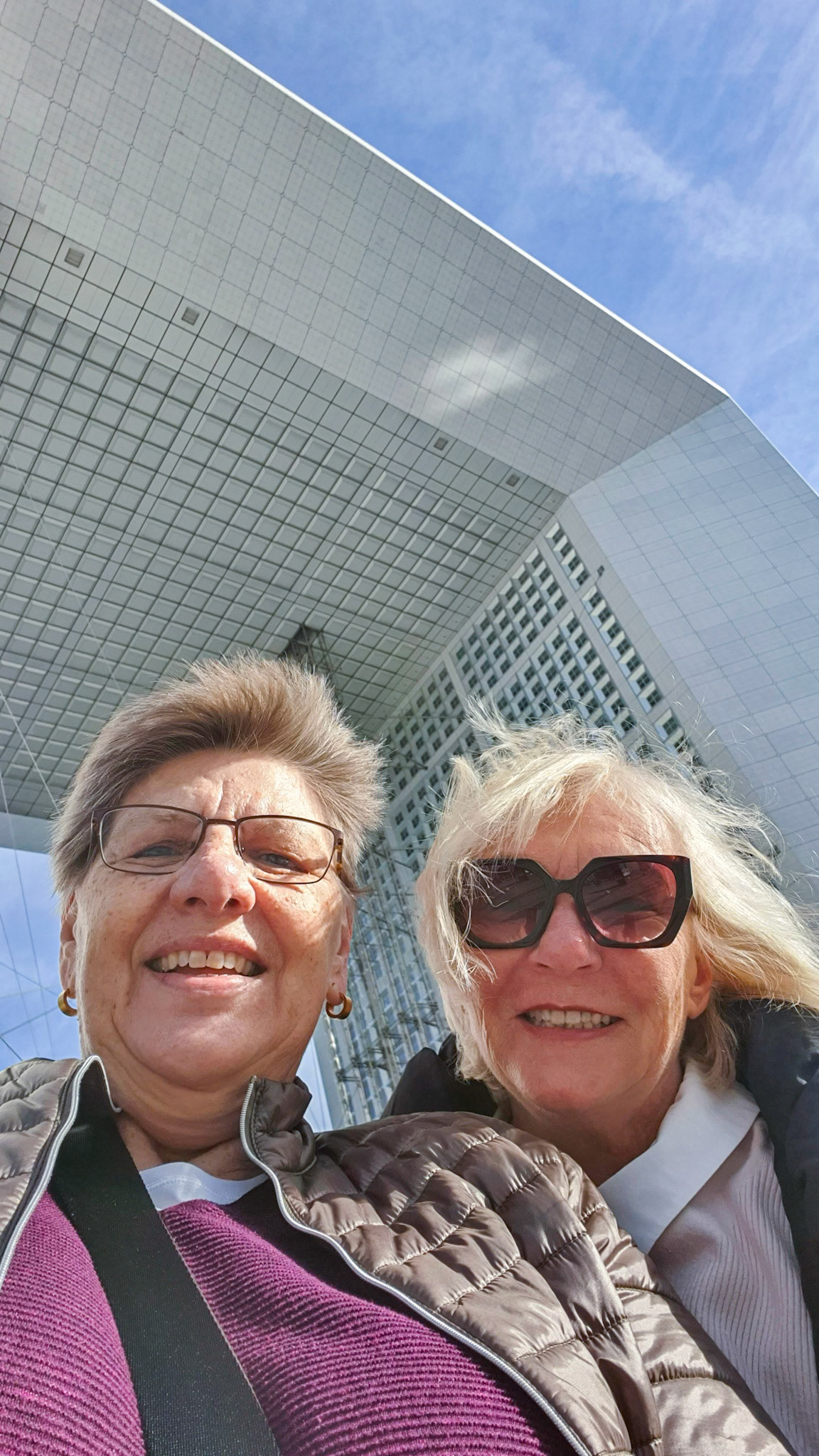 We were all totally enthralled by the Grande Arche and the surrounding plaza [Paris, Île-de-France, France]