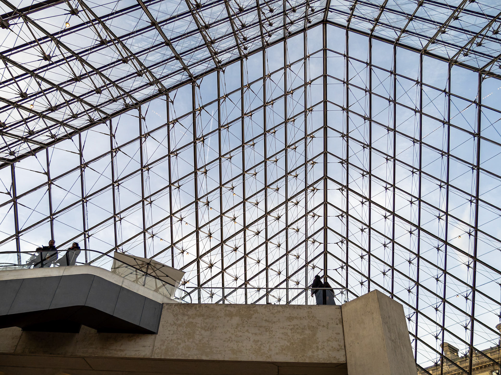 Late afternoon visit to the Louvre