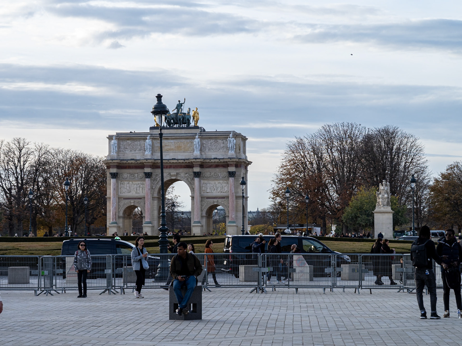Late afternoon visit to the Louvre