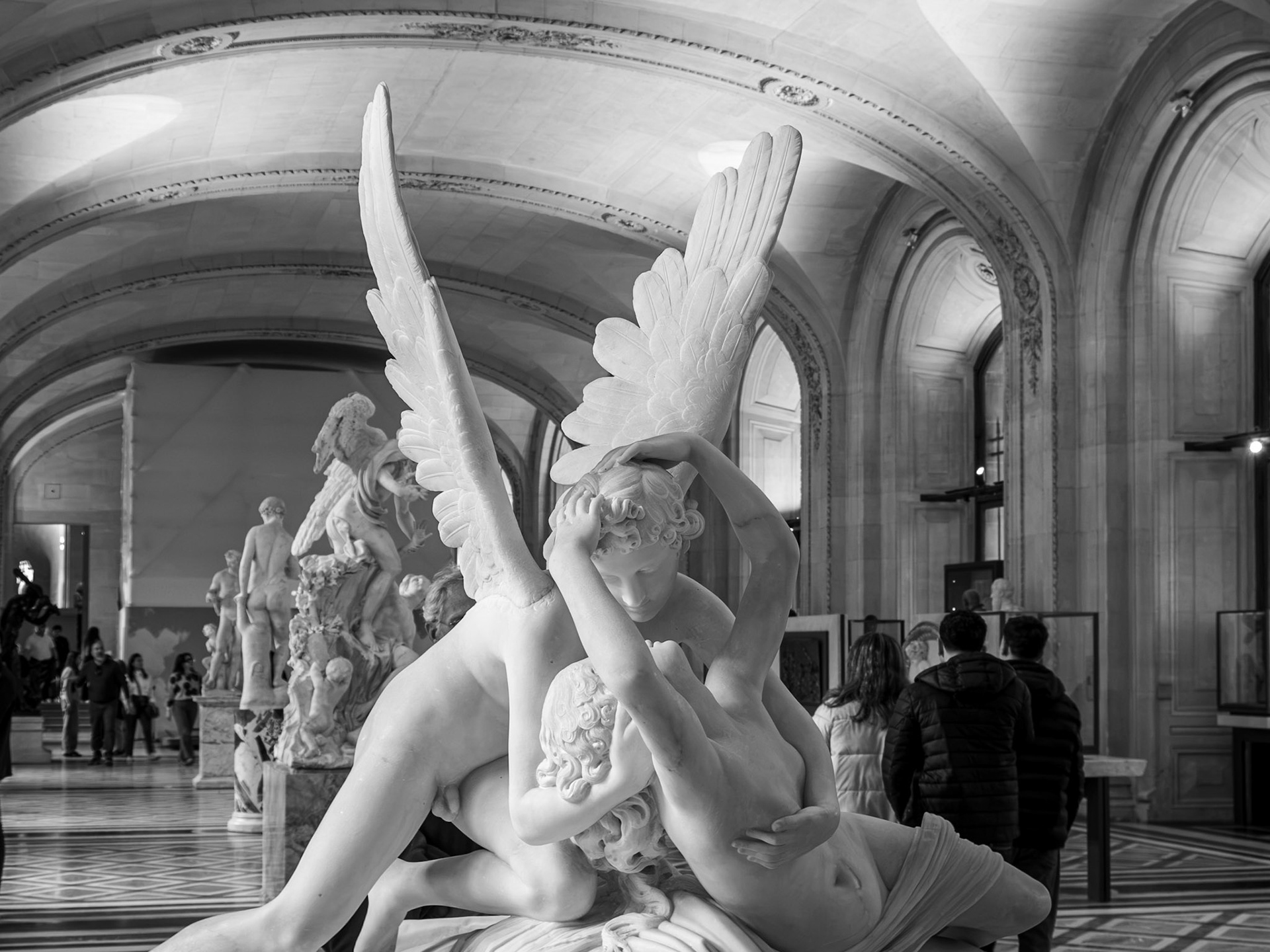 Late afternoon visit to the Louvre