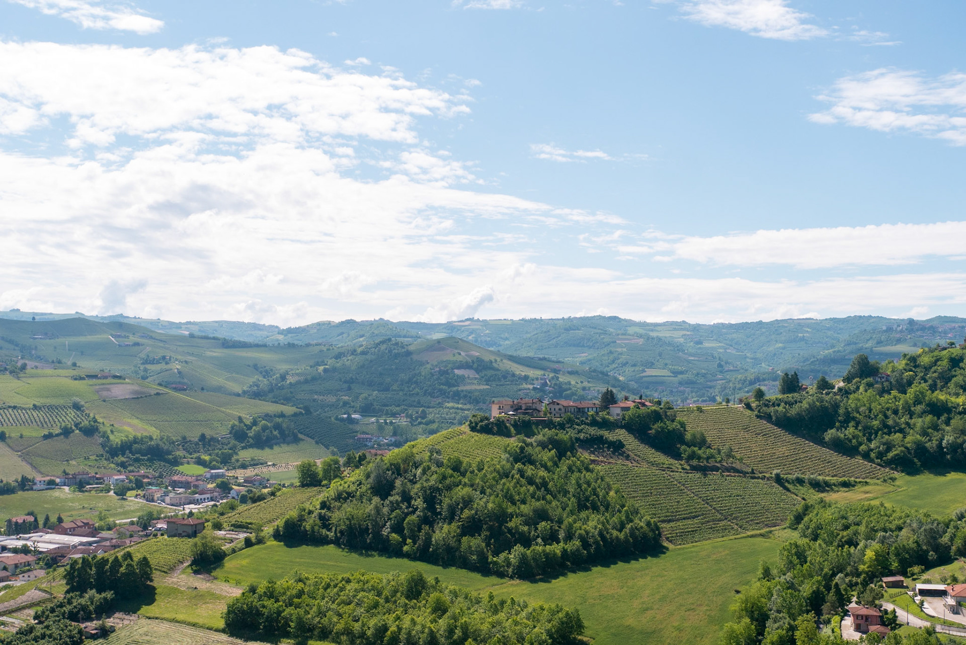 We took a drive through the lovely countryside near our lodgings [Provincia di Cuneo, Piemonte, Italy]