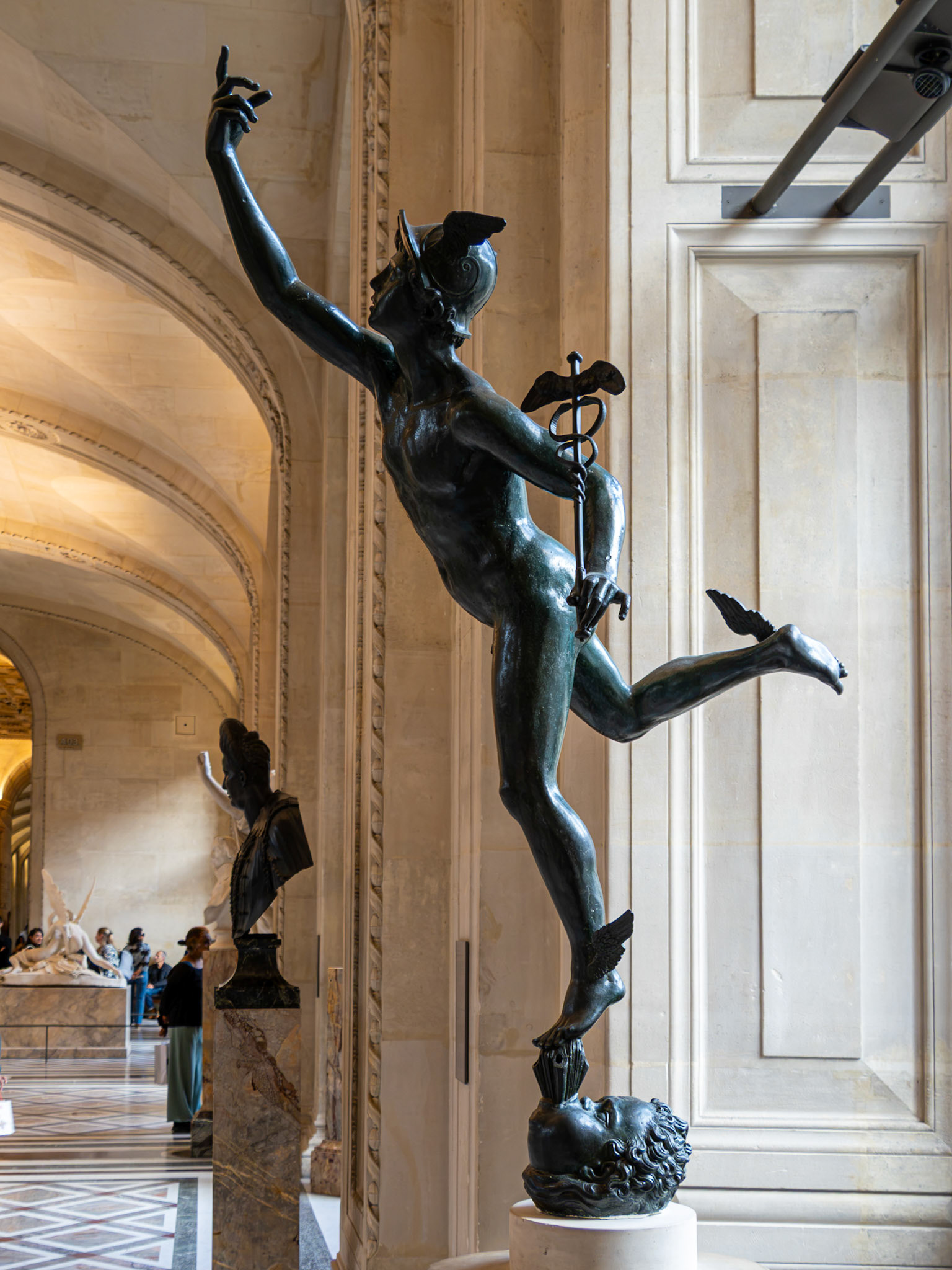 Late afternoon visit to the Louvre
