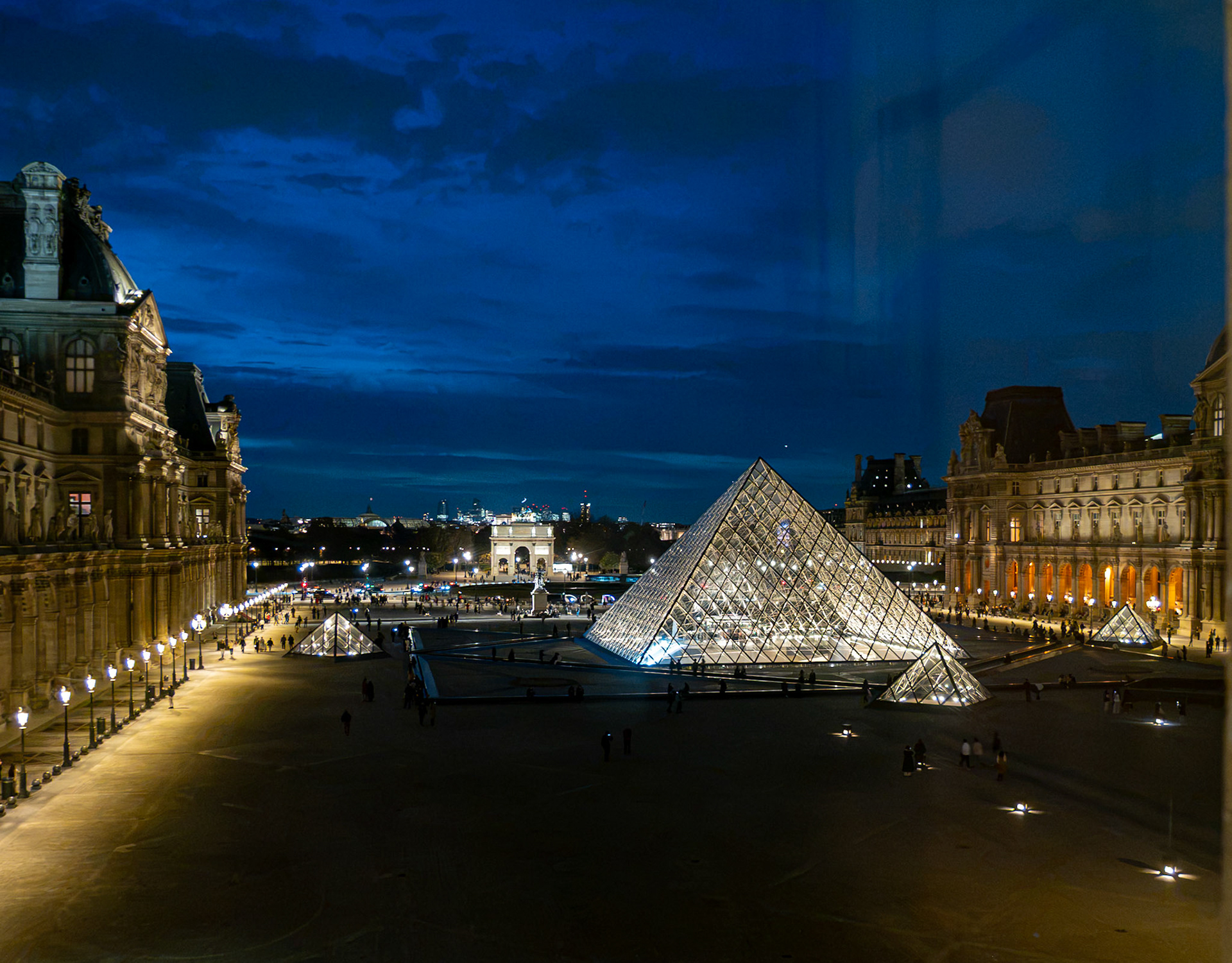 Late afternoon visit to the Louvre
