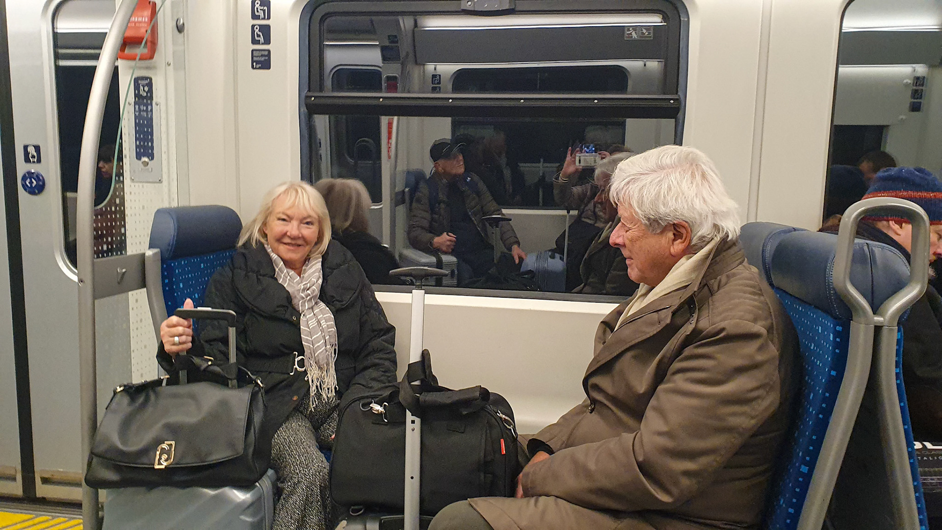 First came the S-Bahn ride [München, Bayern, Deutschland]