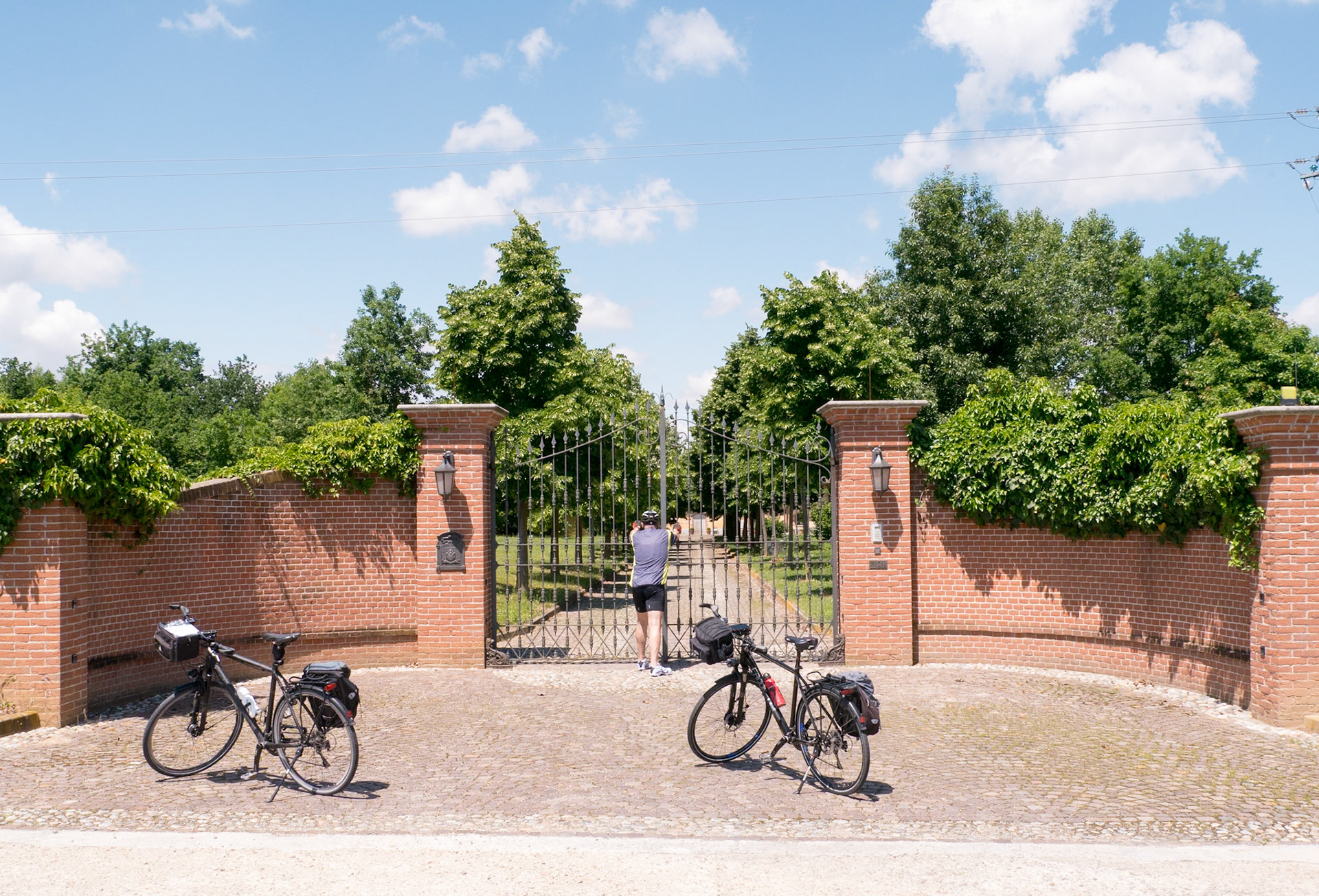Here we made a water stop [Provincia di Cuneo, Piemonte, Italy]