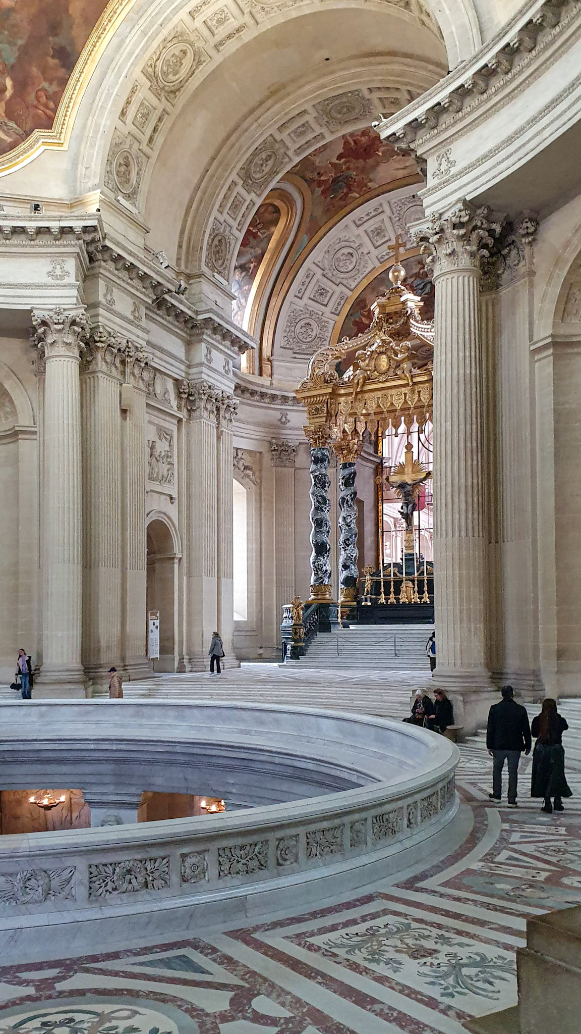 2nd stop: Les Invalides to see Napoleon's tomb [Paris, Île-de-France, France]