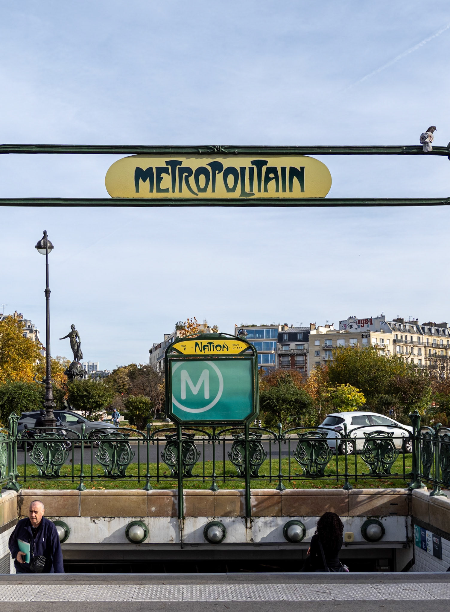 Our station [Paris, Île-de-France, France]