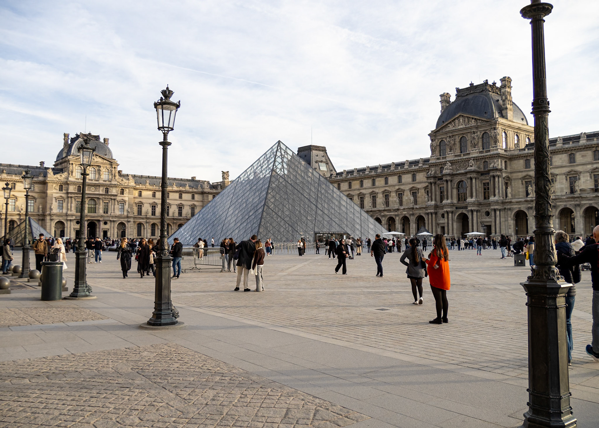 Late afternoon visit to the Louvre