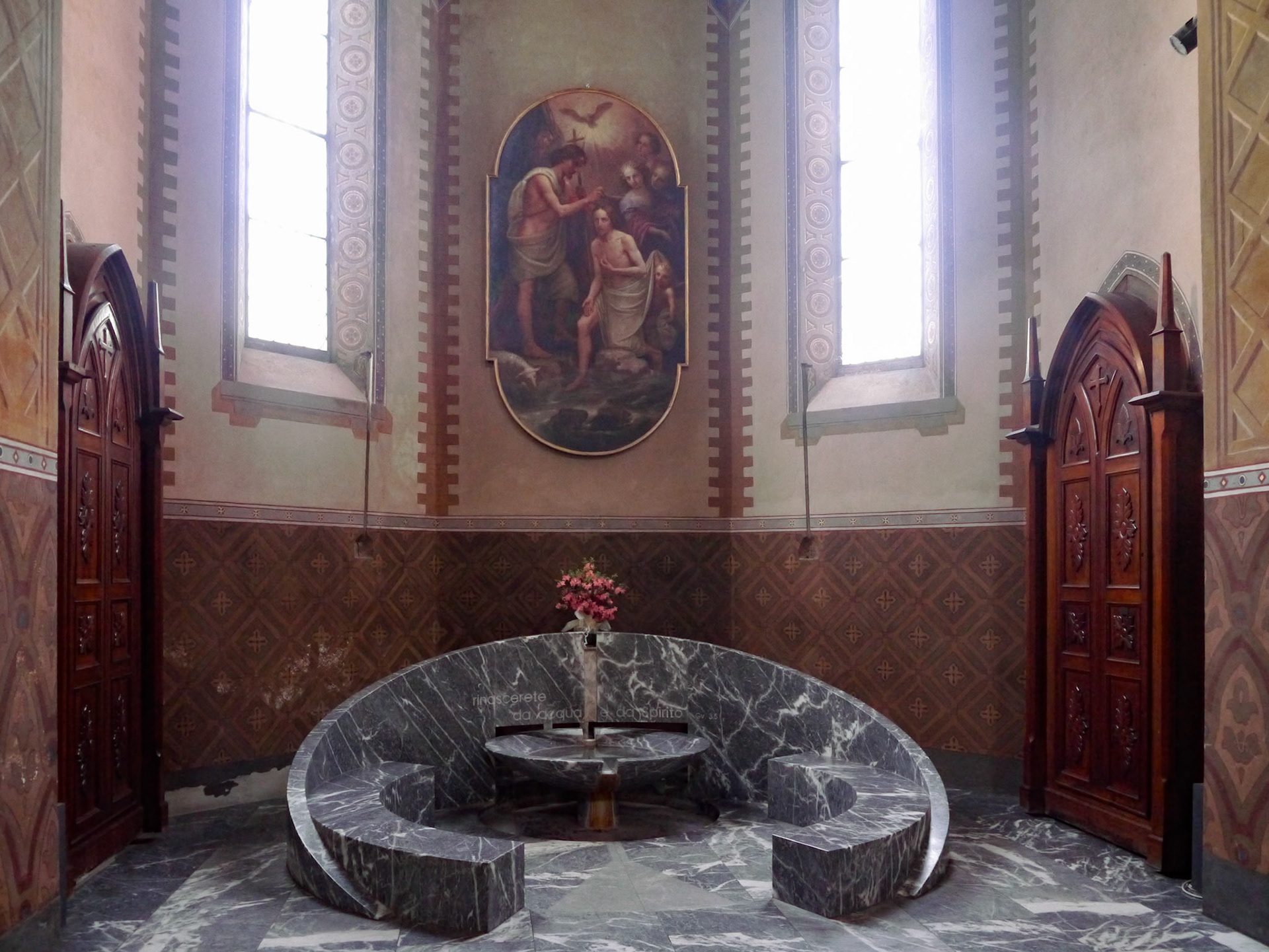 Quite the baptismal font [Alba, Piemonte, Italy]