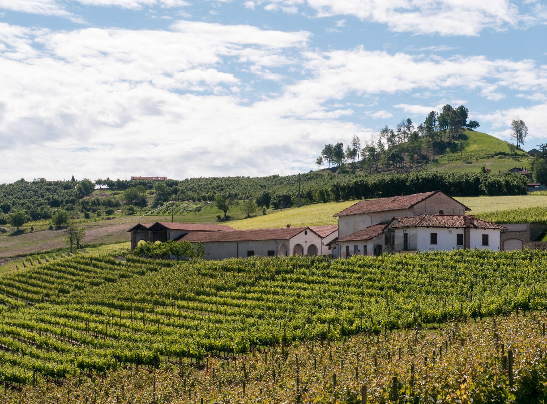 Typical farm of the region [Provincia di Cuneo, Piemonte, Italy]