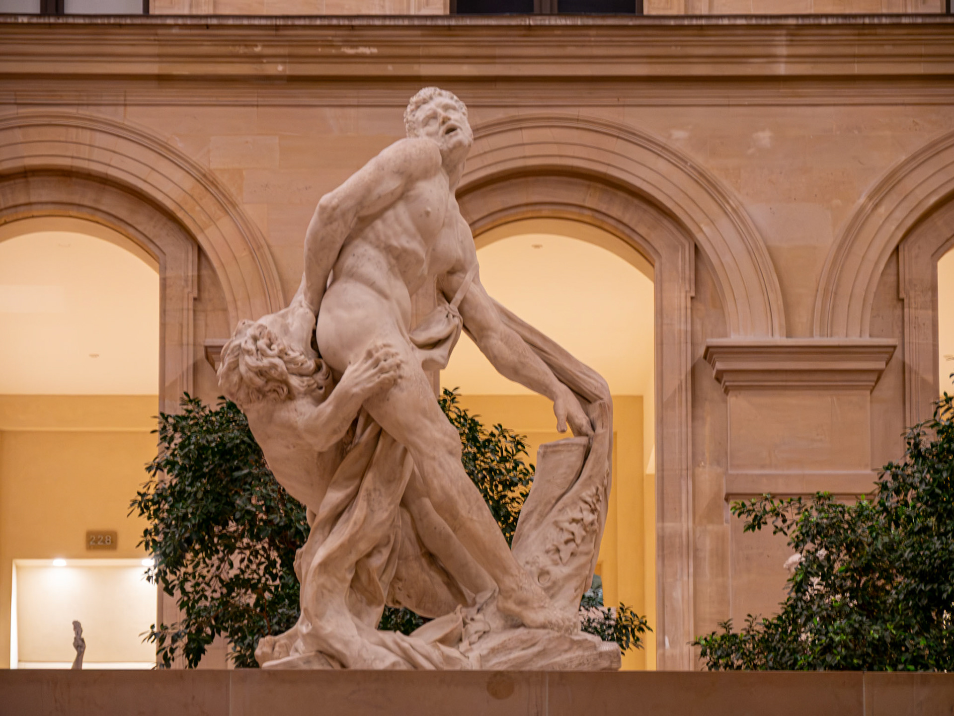 Late afternoon visit to the Louvre