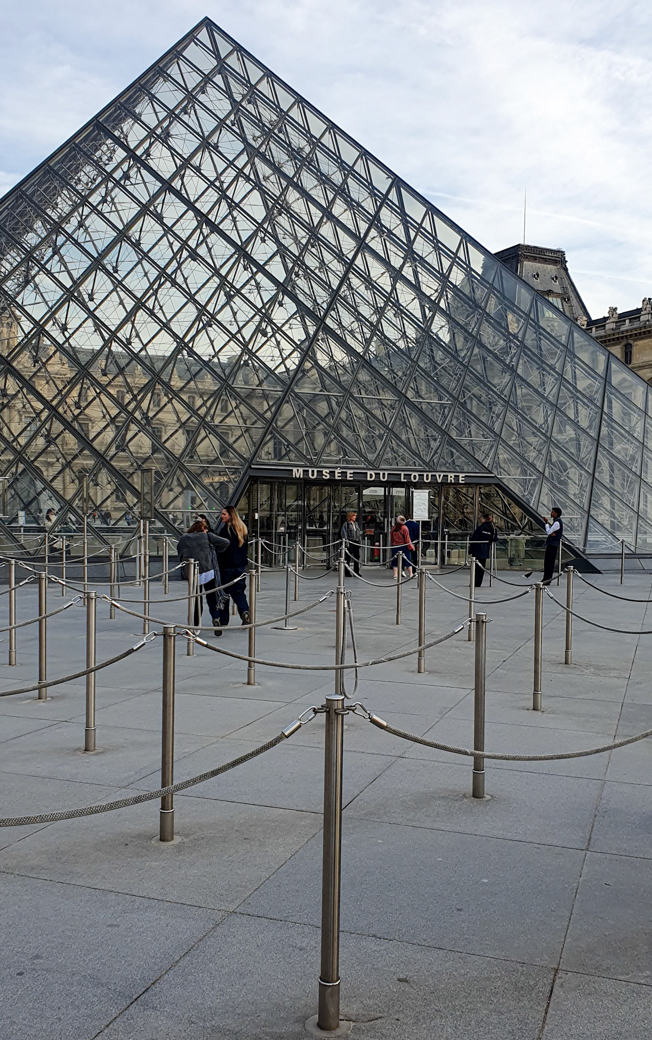 Late afternoon visit to the Louvre
