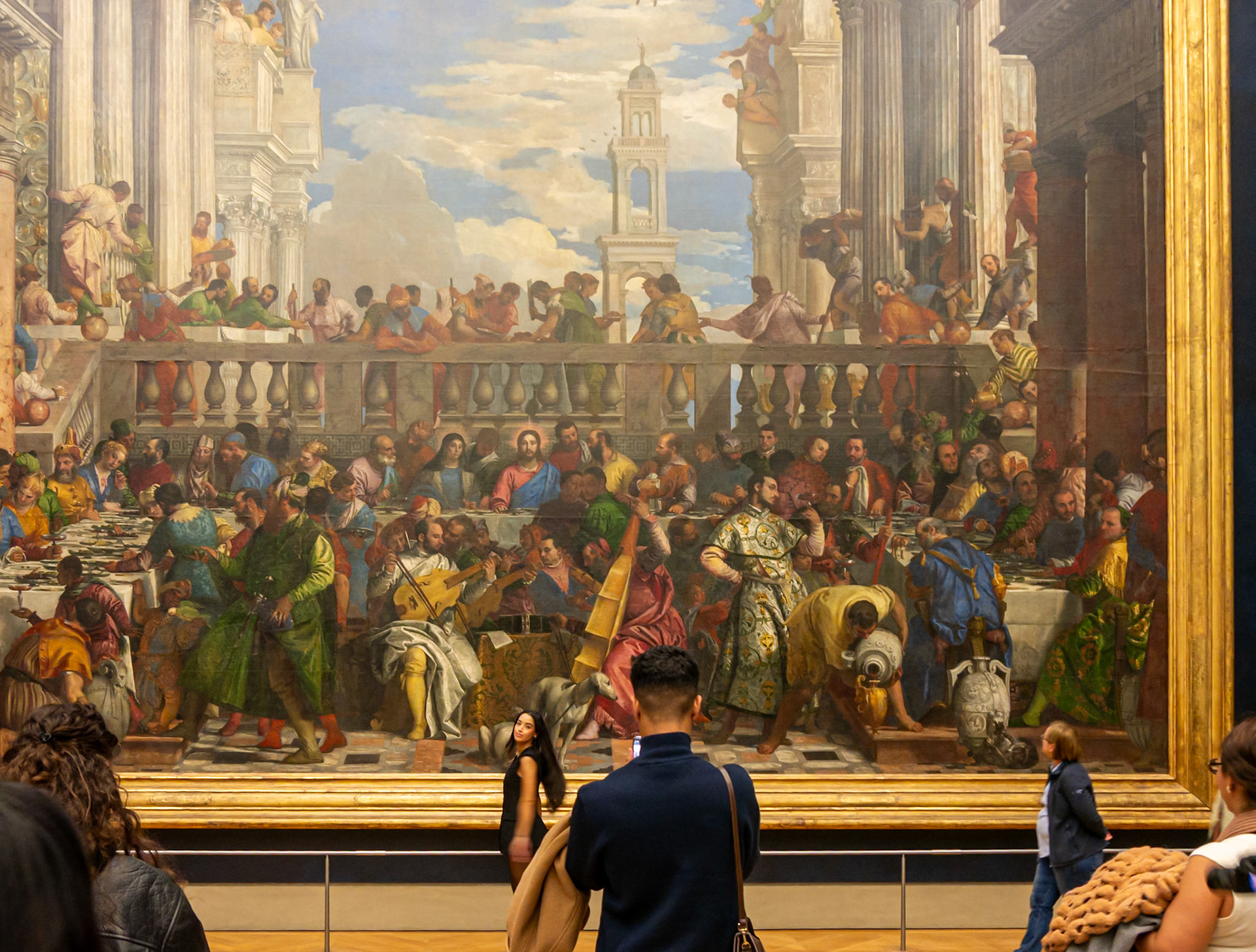 Late afternoon visit to the Louvre