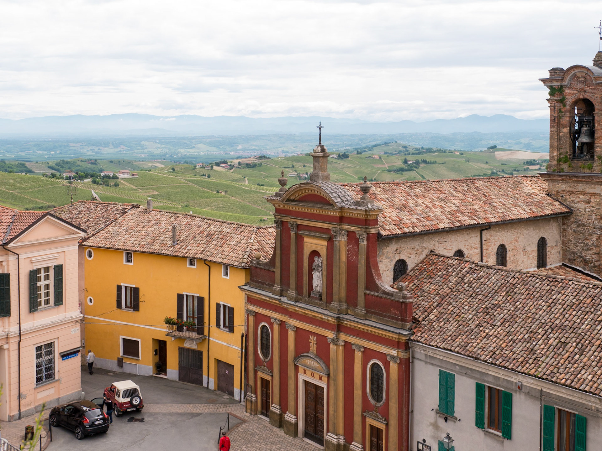 We looked at a house in this village [Alice Bel Colle, Piemonte, Italy]