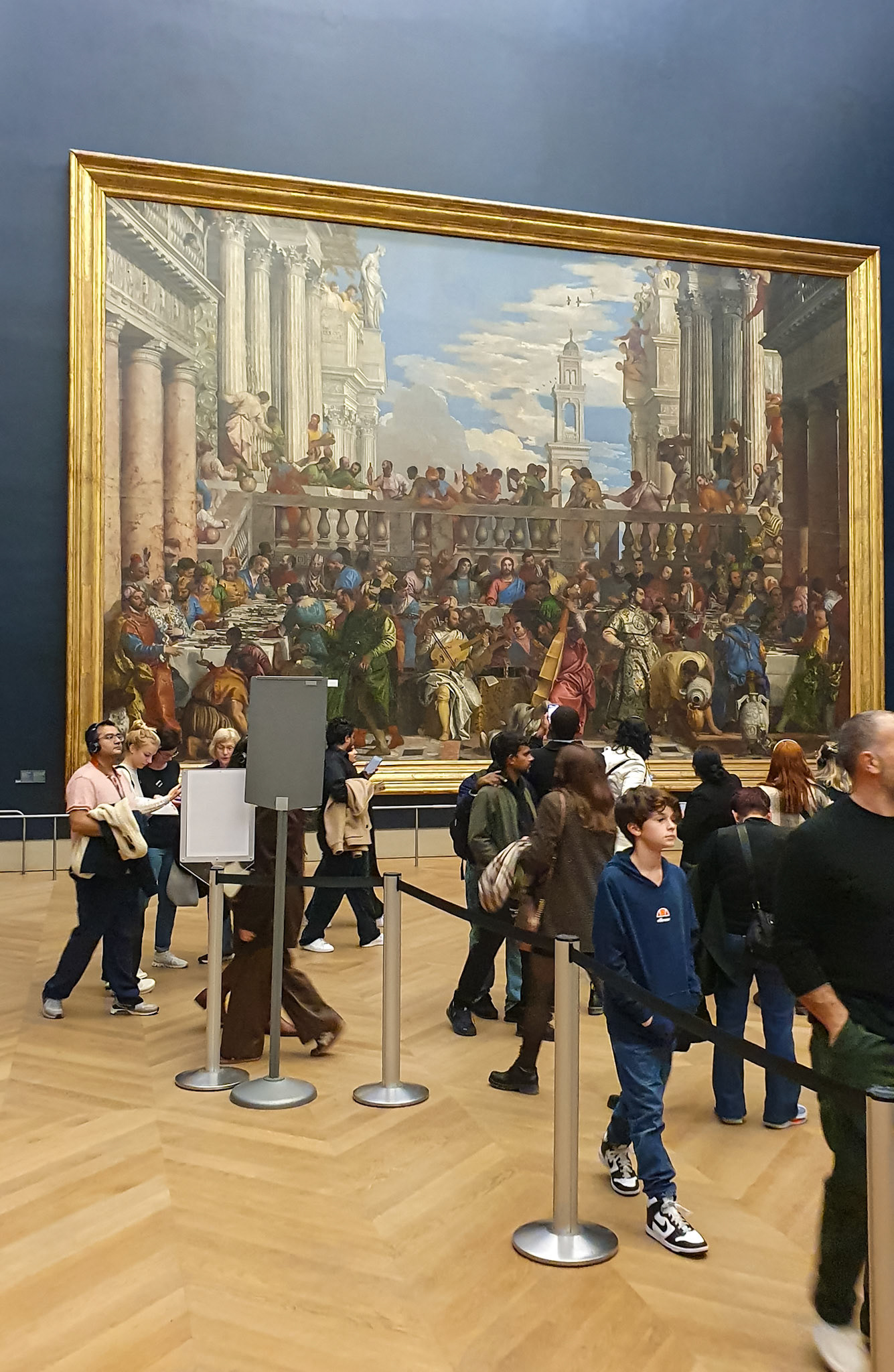 Late afternoon visit to the Louvre