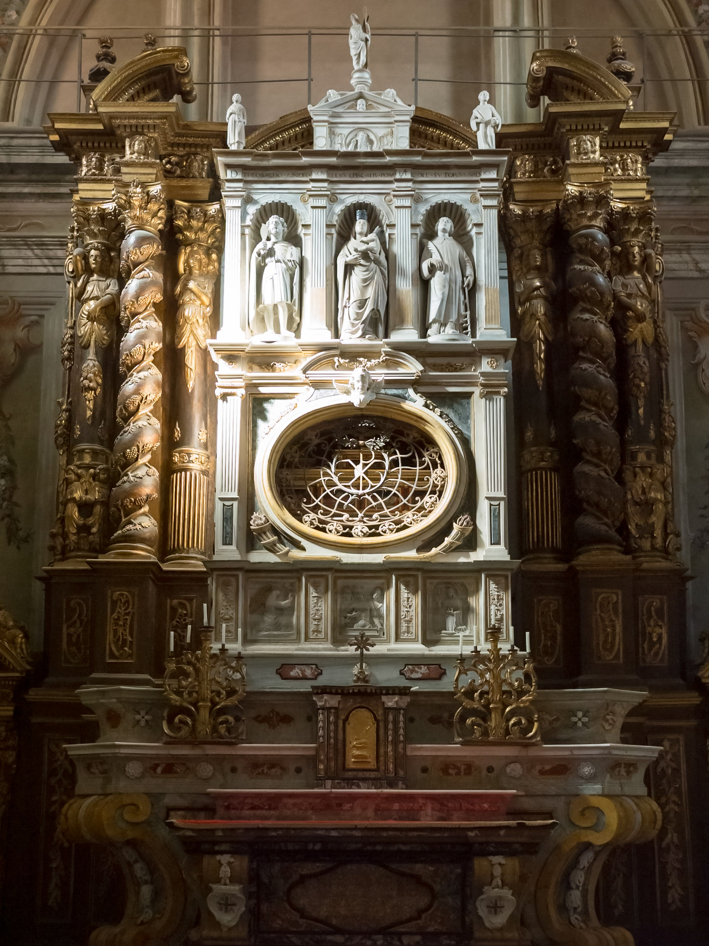 Beautiful marble work [Alba, Piemonte, Italy]