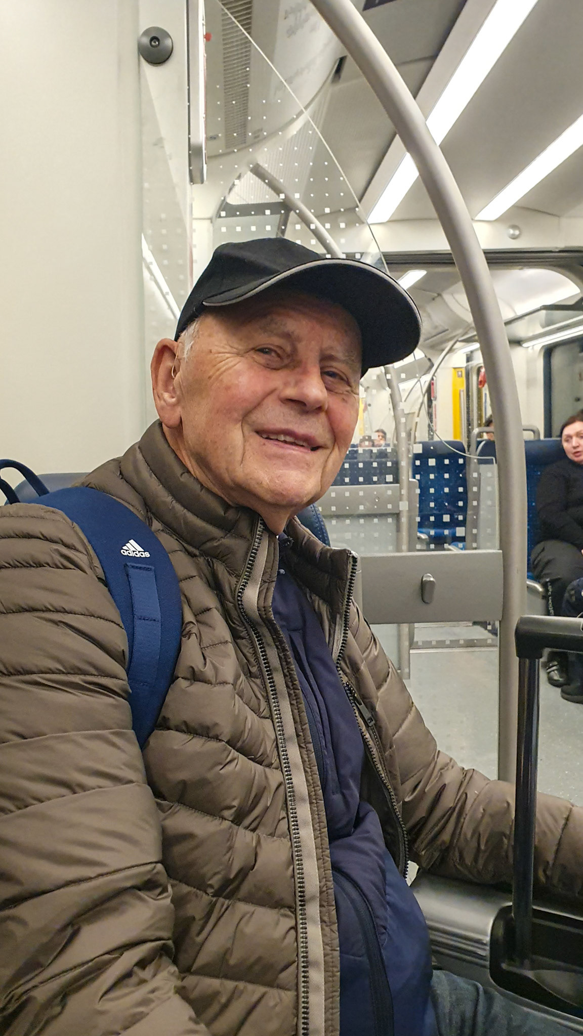 First came the S-Bahn ride [München, Bayern, Deutschland]