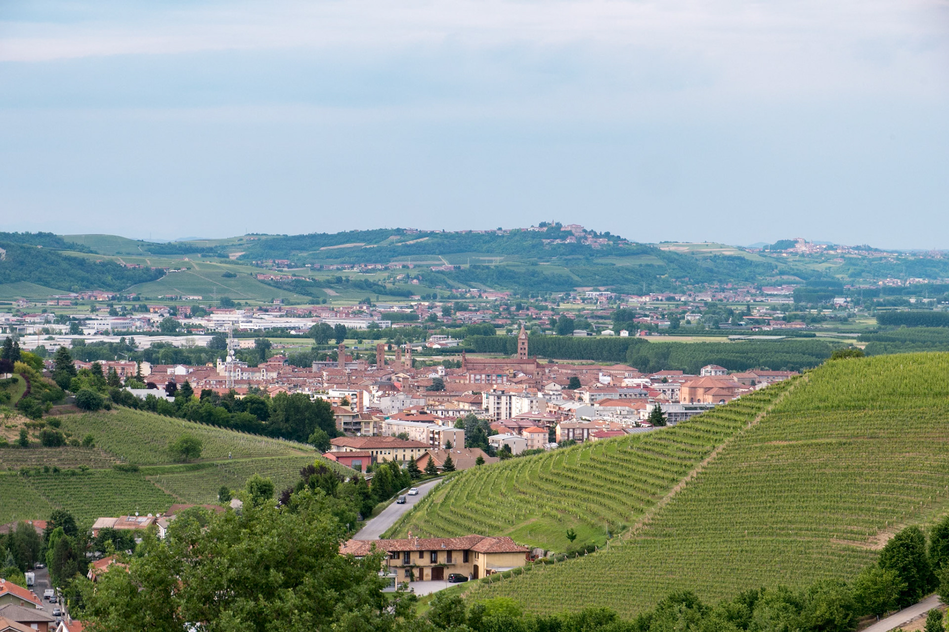 View from our balcony [Provincia di Cuneo, Piemonte, Italy]