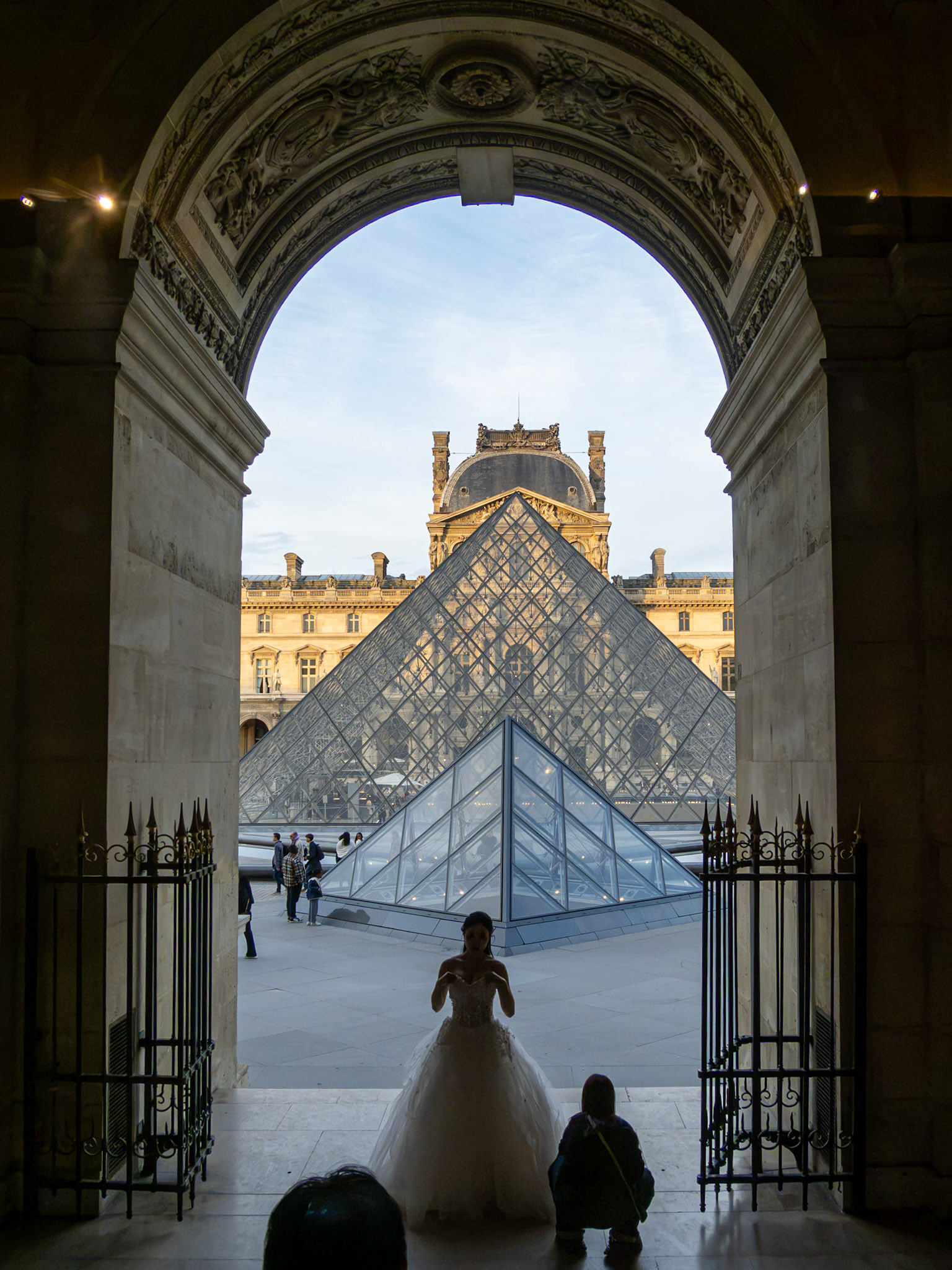 Late afternoon visit to the Louvre