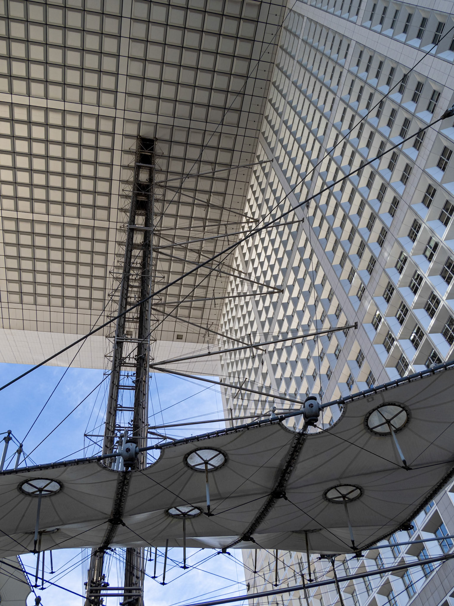 We were all totally enthralled by the Grande Arche and the surrounding plaza [Paris, Île-de-France, France]