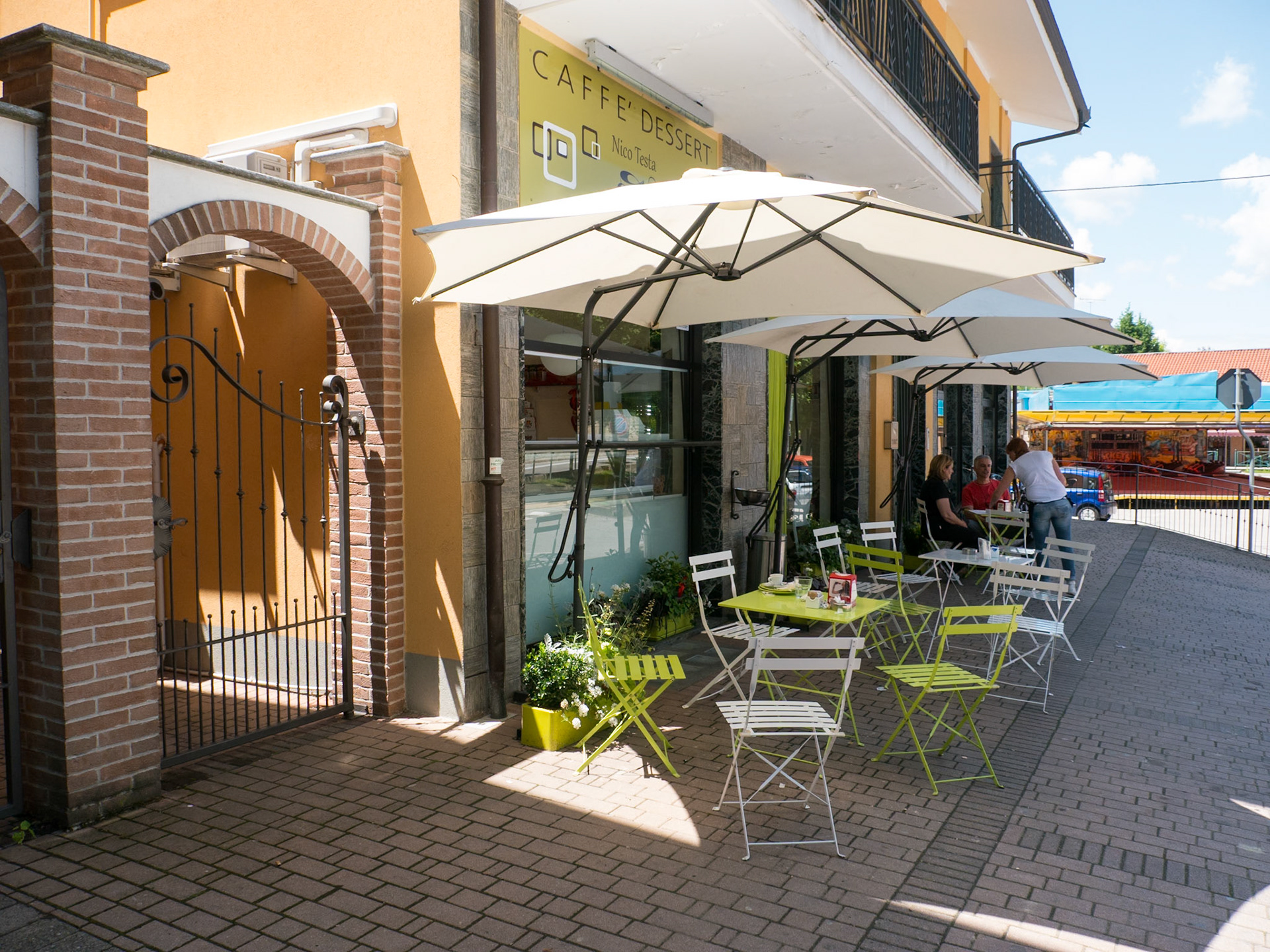 We enjoyed a simple lunch here [Sommariva Perno, Piemonte, Italy]