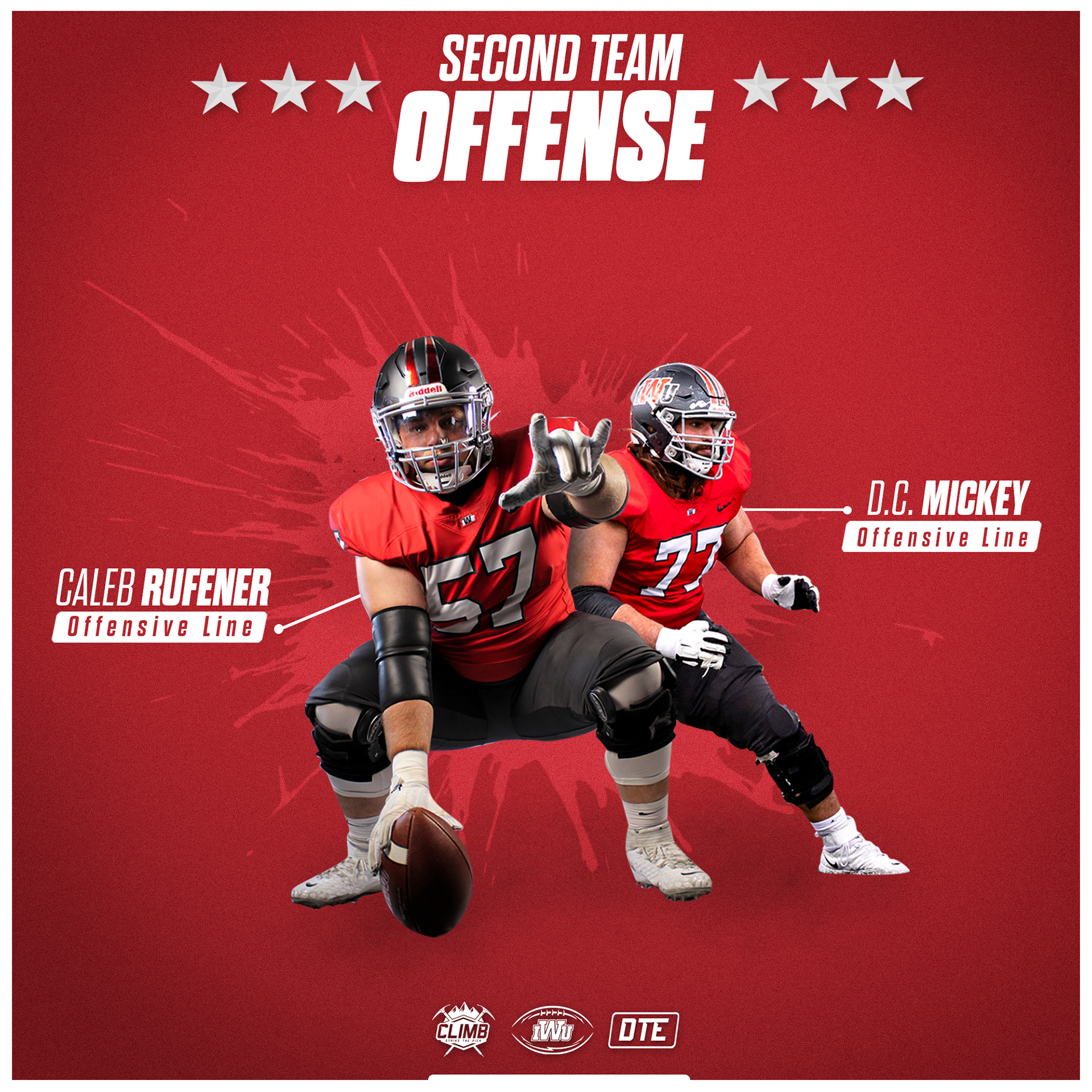 All-Conference Offense Second Team