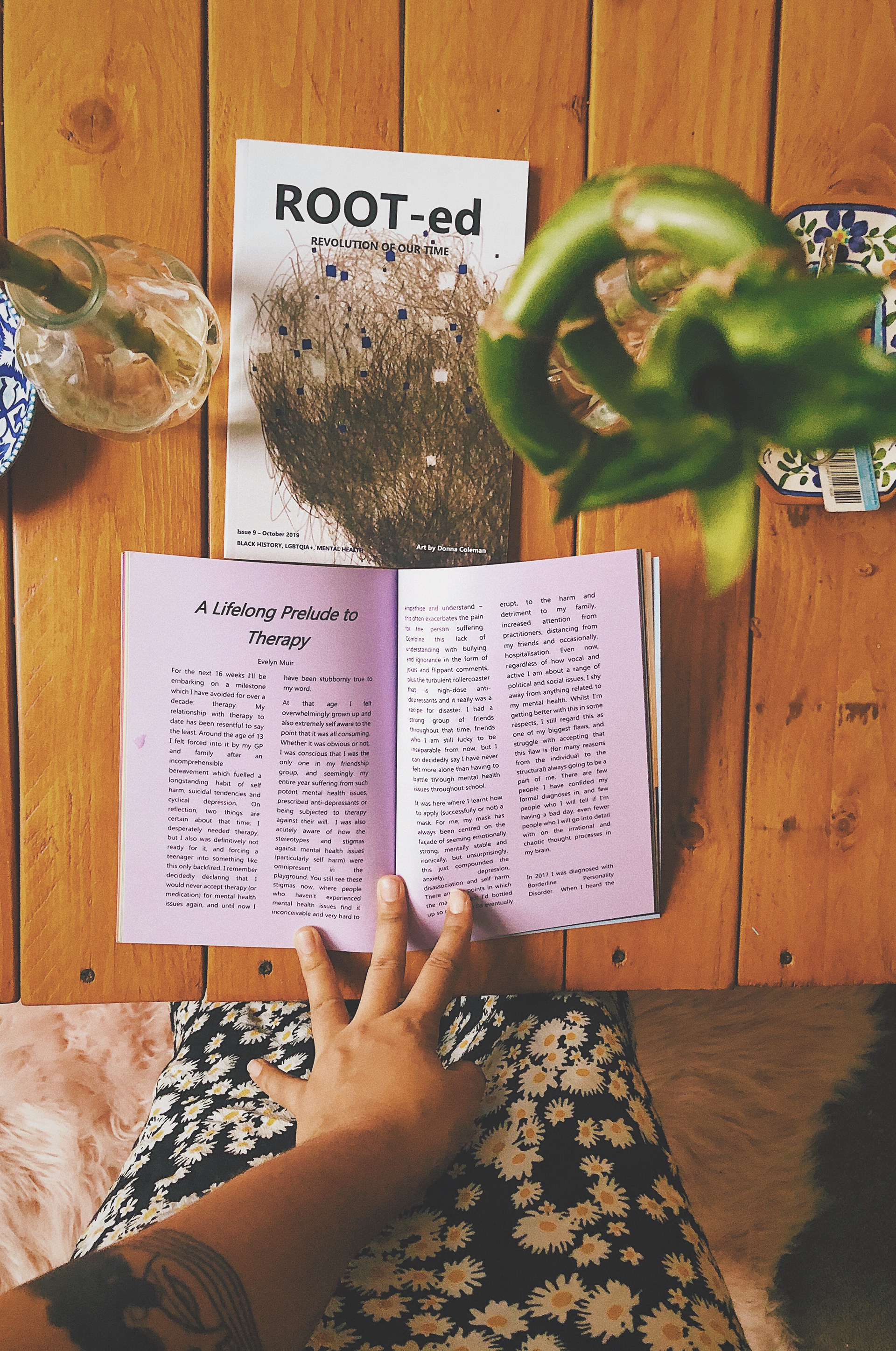 Rooted Zine - Issue 9 - A Lifelong Prelude to Therapy