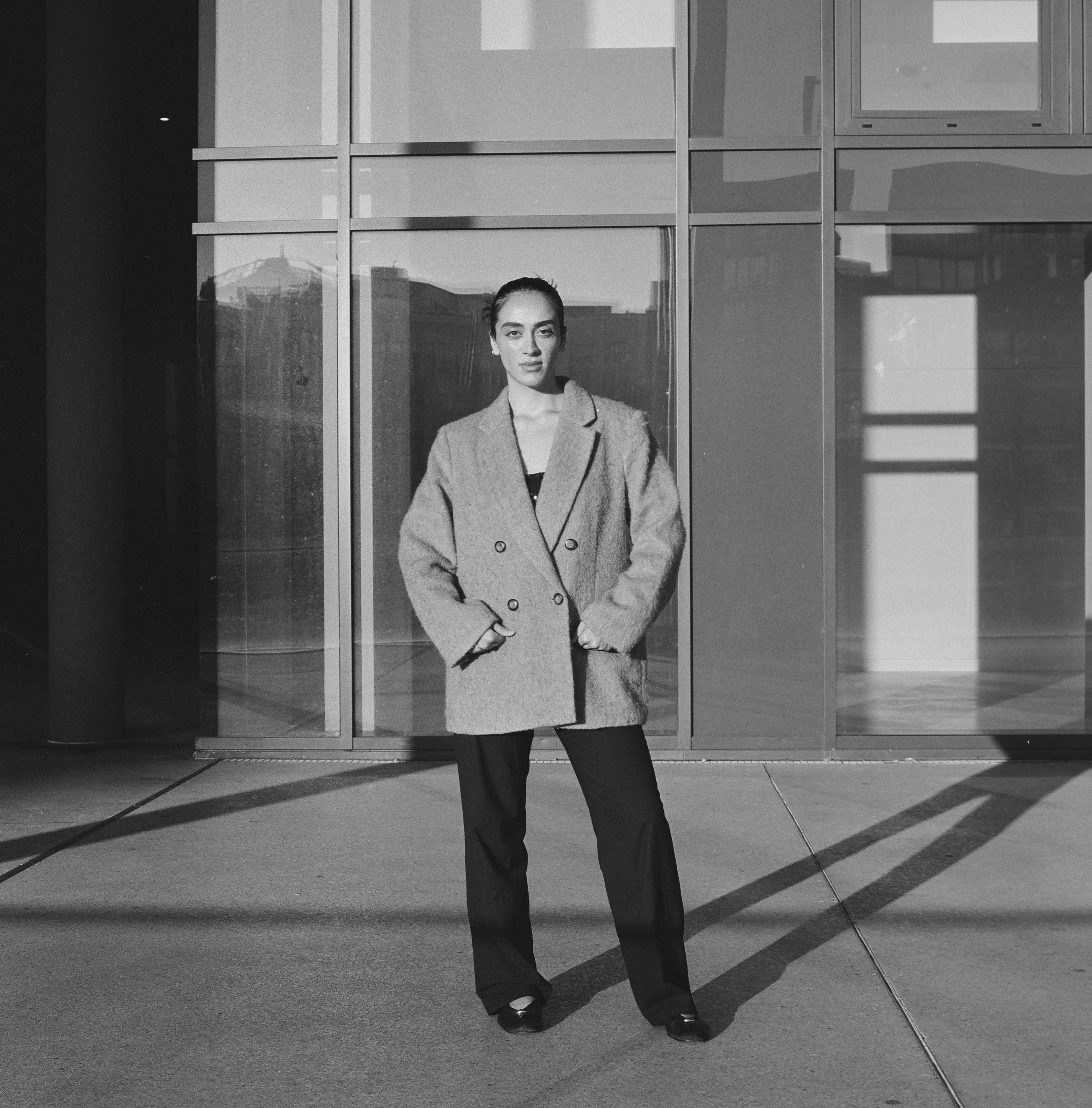 Ghazal Testshoot on Hasselblad 500 c/m with Illford 400