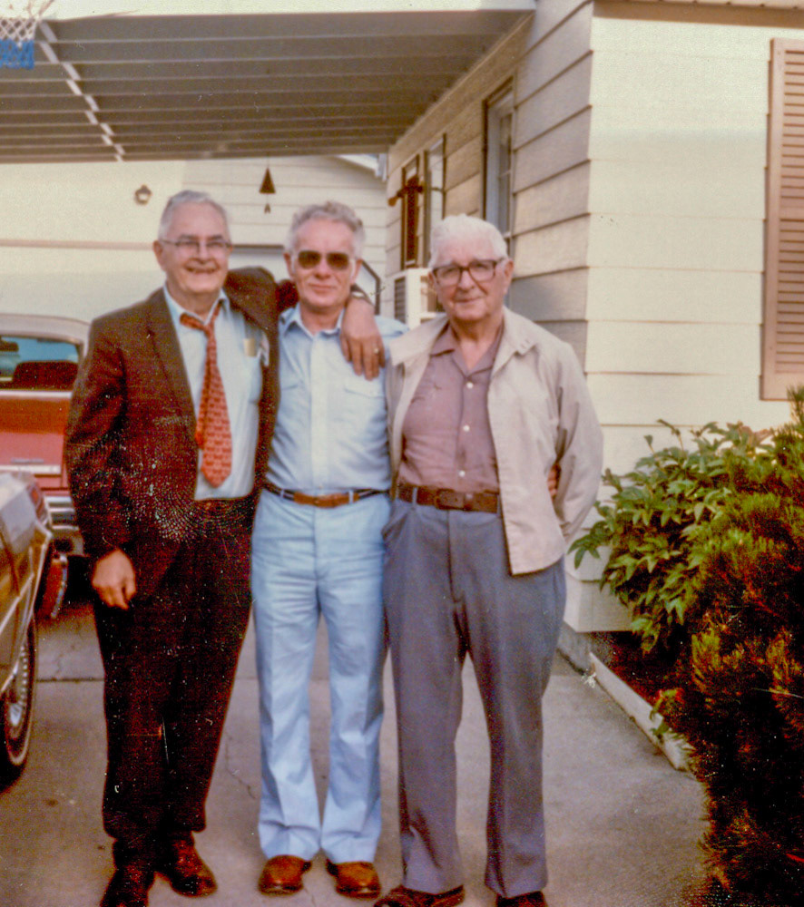 Emil Wiese, Larry Monson & Reinhold Wiese 1984