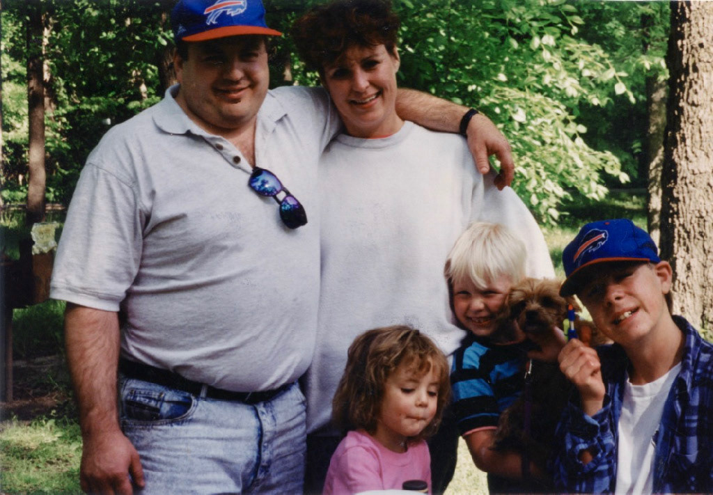 Greg, Laurie, BreAnn and Jacob and Brandon Luptak