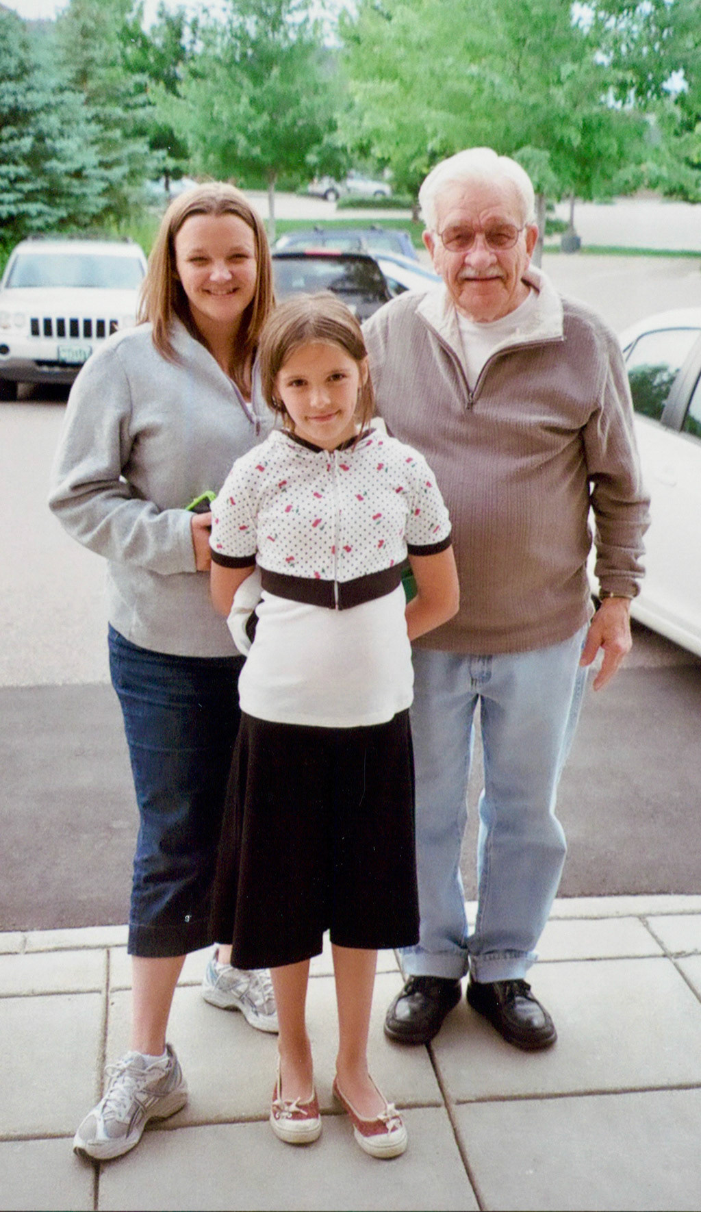 Michelle Shomler, Lexie Shomler and Don Monson c 2008