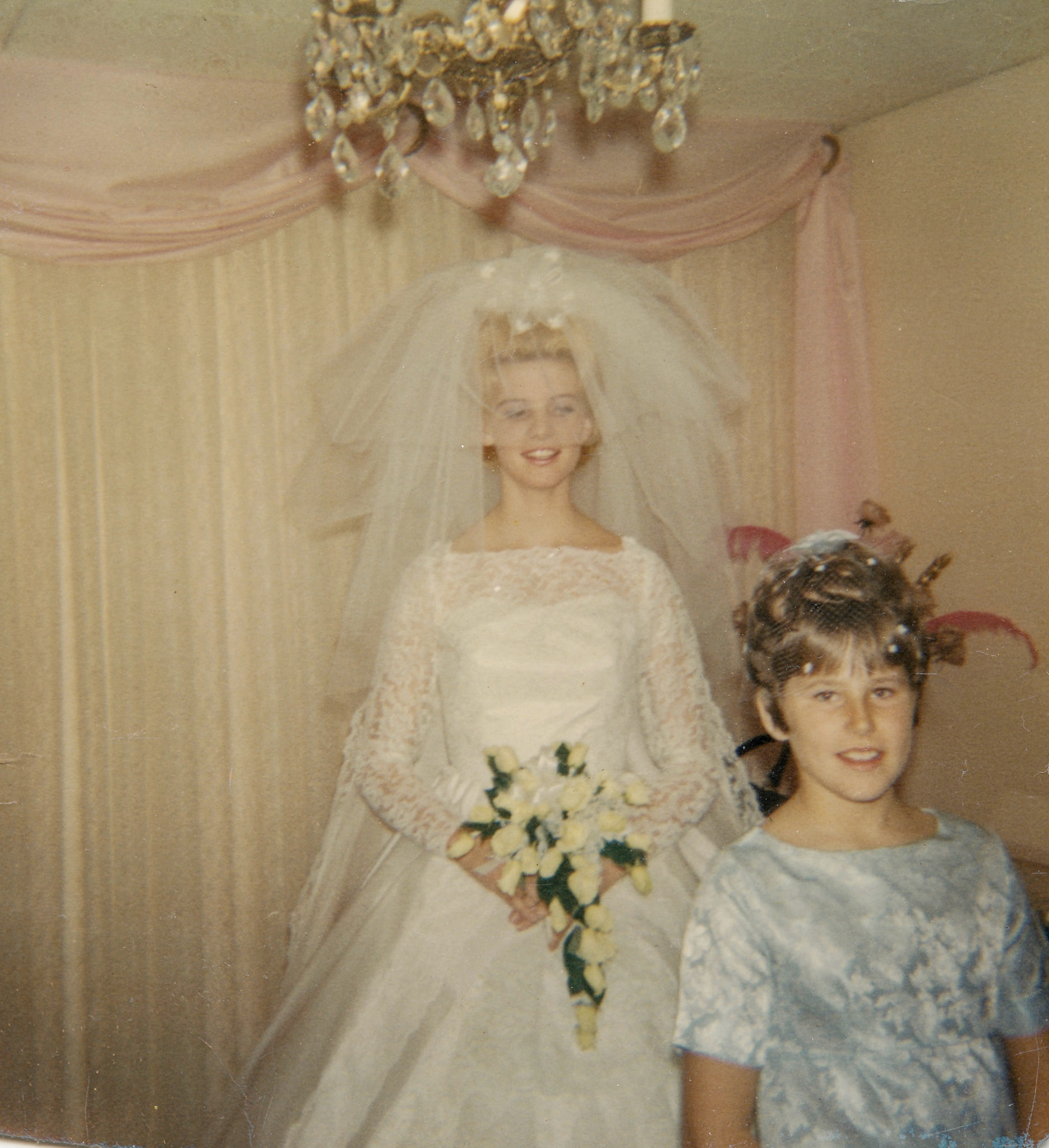Jacquell Martin and Karen Wells 1966