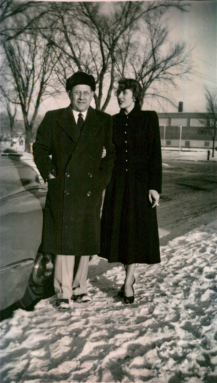 Paul and Marvil Rudolph c 1945